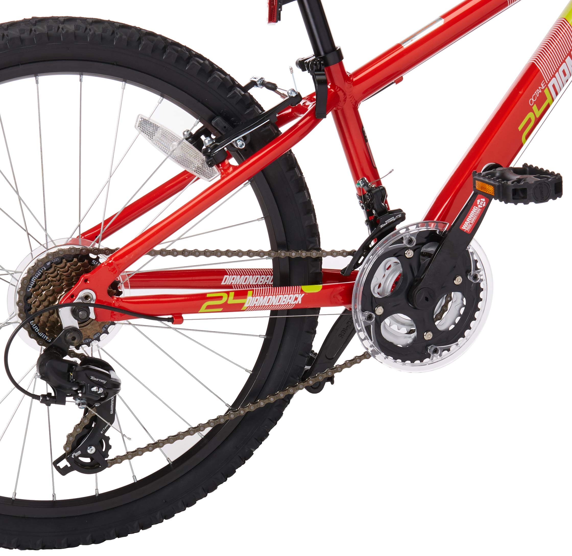 Octane Youth Mountain Bike - Durable & Lightweight Kids Off-Road Bicycle for Boys & Girls - Perfect for Trail Riding, Backyard Adventures & Outdoor Exploration