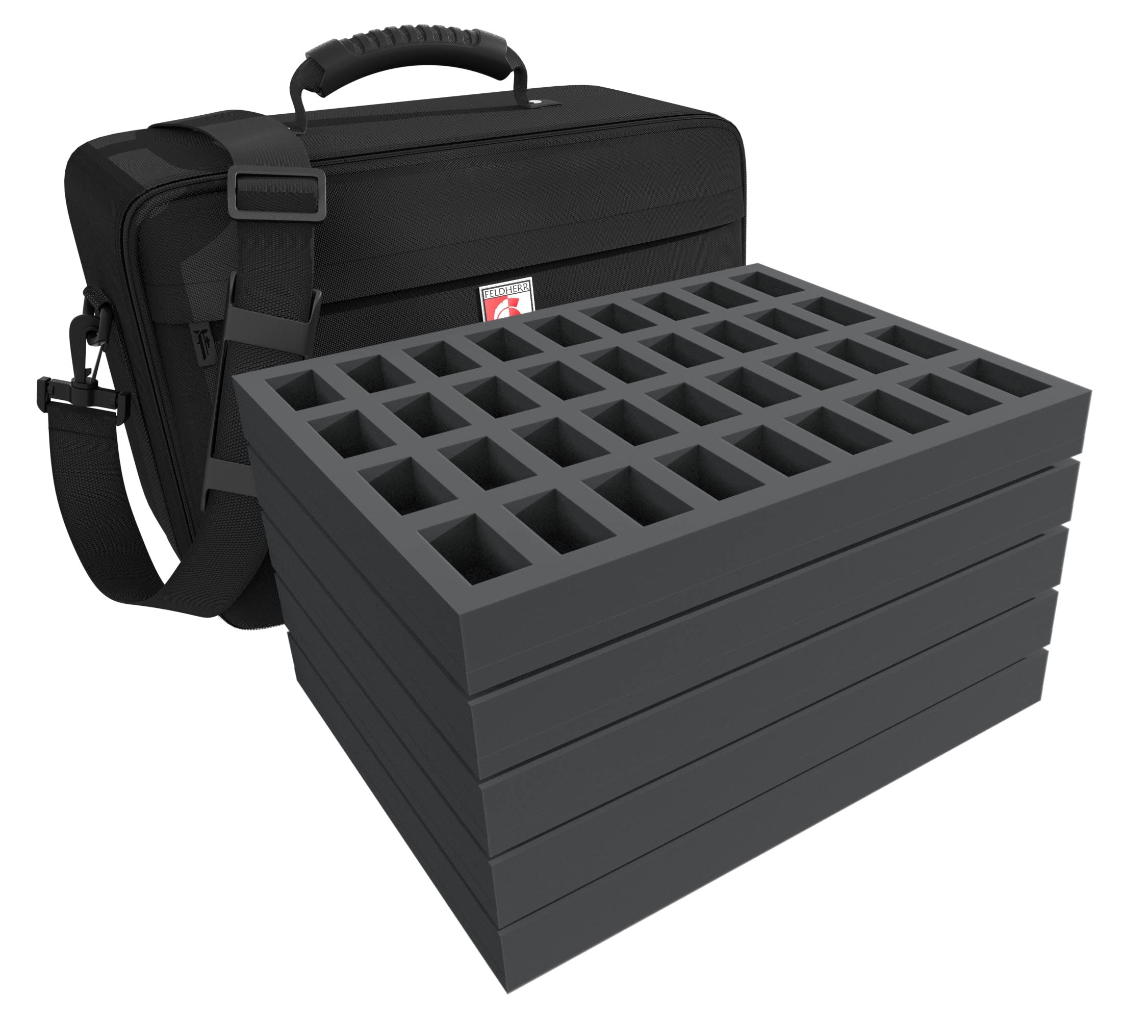 Feldherr Maxi 180 Infantry Figure Case - Premium Storage for Miniature Wargaming Figures | Perfect for Warhammer, D&D, and Tabletop Gaming