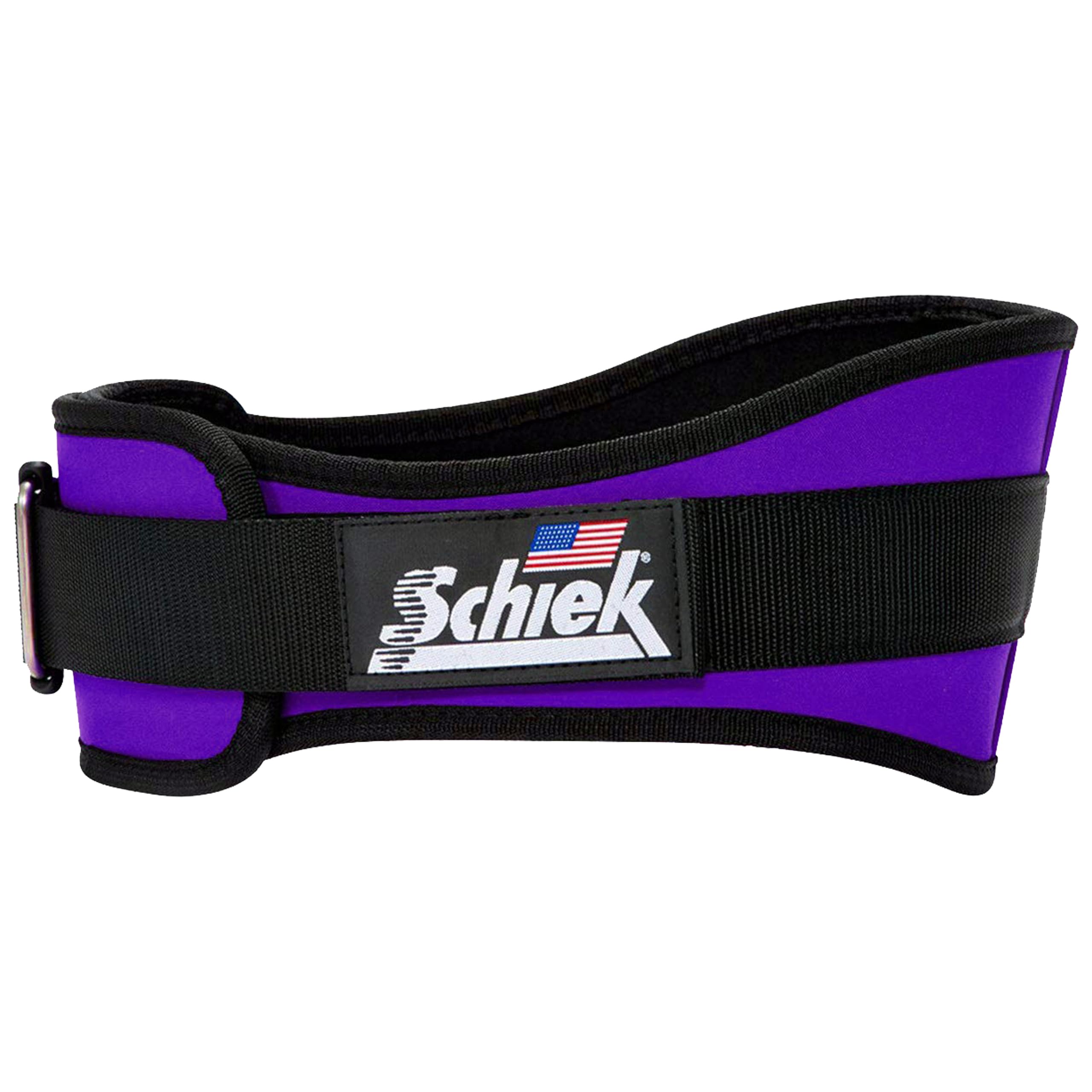 Schiek Sports Model 2006 6-Inch Nylon Weight Lifting Belt for Men & Women - Navy Blue Weightlifting Belt for CrossFit, Powerlifting & Gym Training