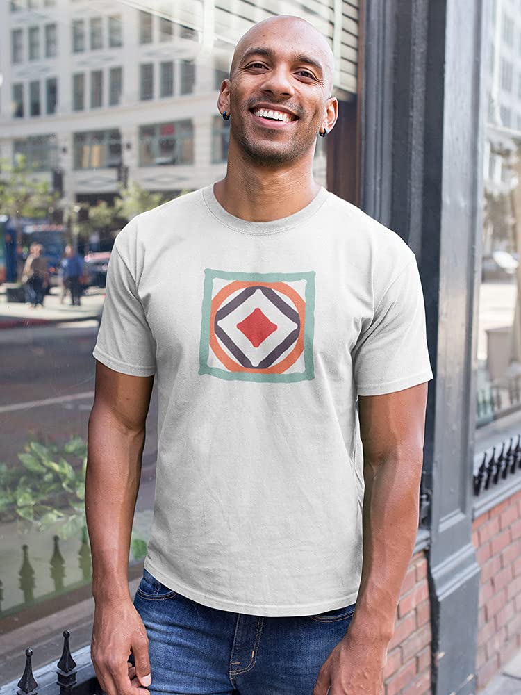 Human Heart Red Ink Graphic T-Shirt for Men - Stylish Casual Wear for Street Fashion & Everyday Outfits