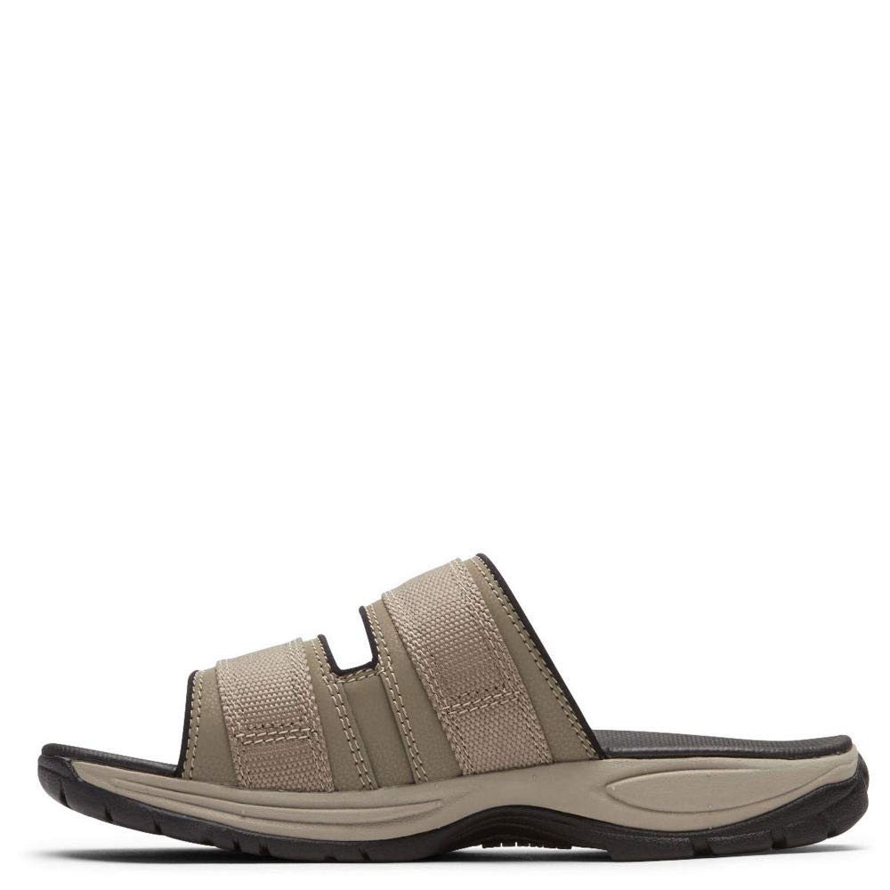 Dunham Men's Newport Slide Waterproof Sandals - Comfortable & Lightweight for Beach, Pool, and Outdoor Activities