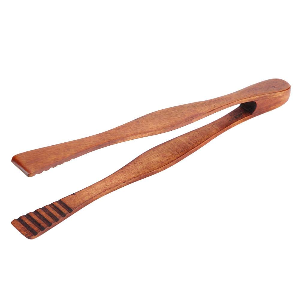 Plplaaoo Premium Wooden BBQ Tongs - Durable Grill & Food Tongs for Steak, Bread, and Buffet Serving - Ideal for Restaurants, Home Kitchens, and Outdoor Baking