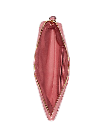 Coach Dempsey Large Corner Zip Wristlet - Signature Jacquard with Stripe & Patch | Crossbody Wallet for Women | Perfect for Travel, Shopping & Everyday Use