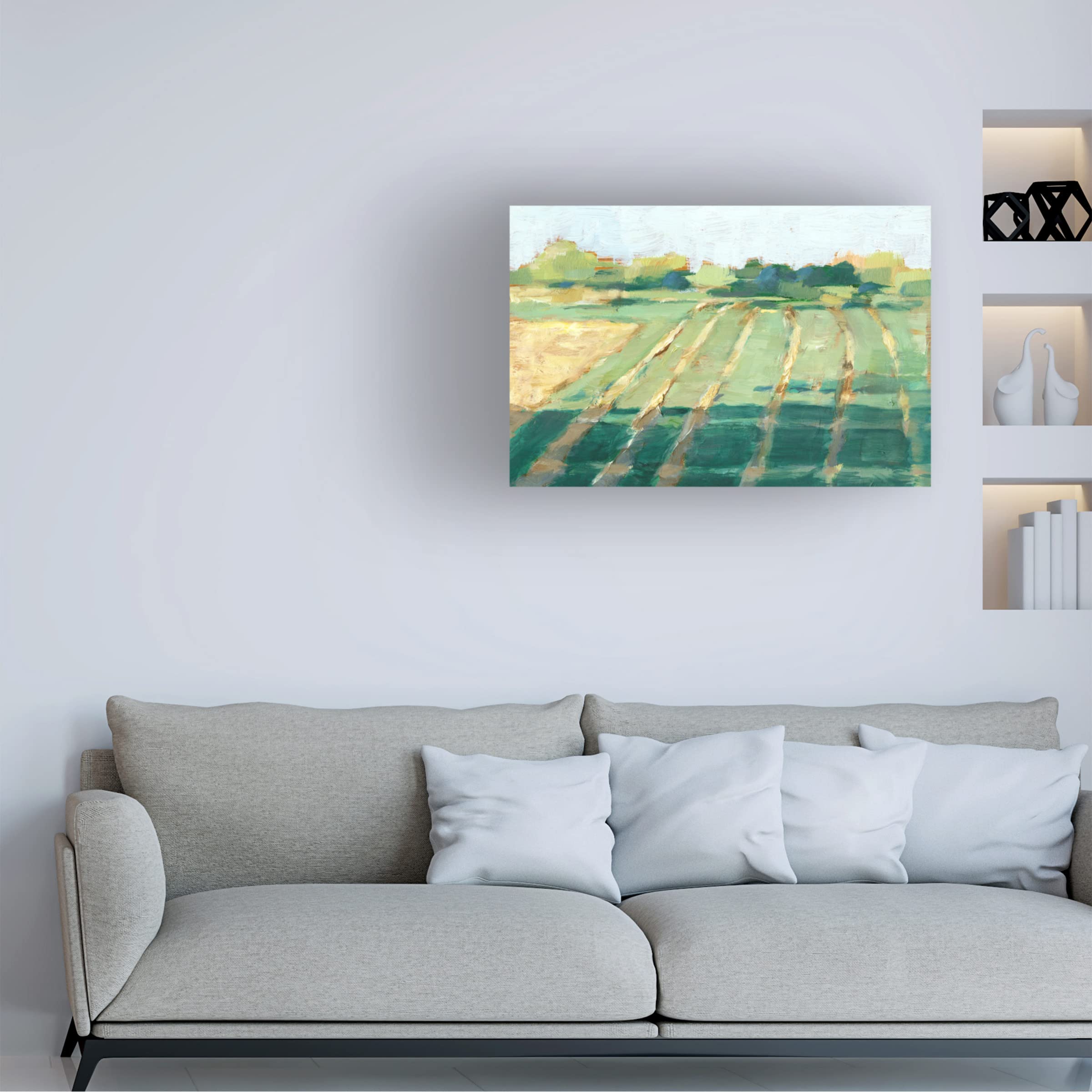 Trademark Fine Art 'Mid Summer Shadows II' by Ethan Harper - 16x24 Inch Canvas Wall Art - Perfect for Living Room, Bedroom & Office Decor