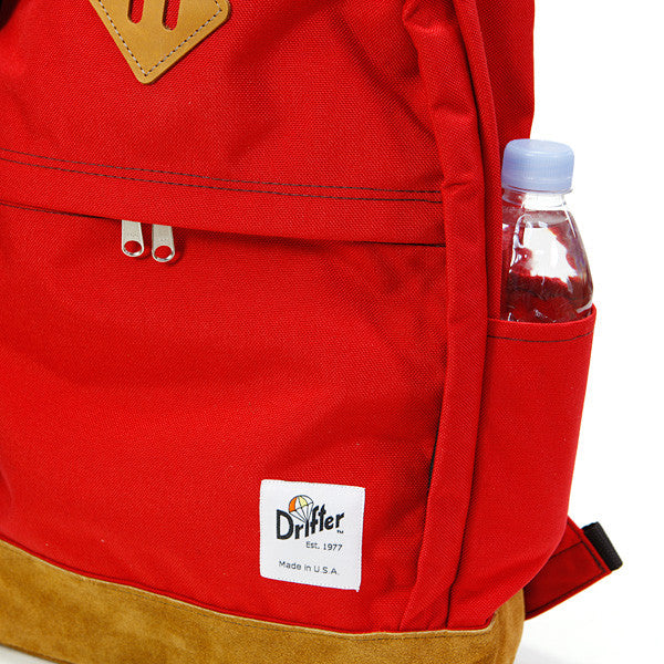 DRIFTER RAMBLING PACK Backpack - Burn Red | Made in USA | Durable Hiking & Travel Backpack for Outdoor Adventures