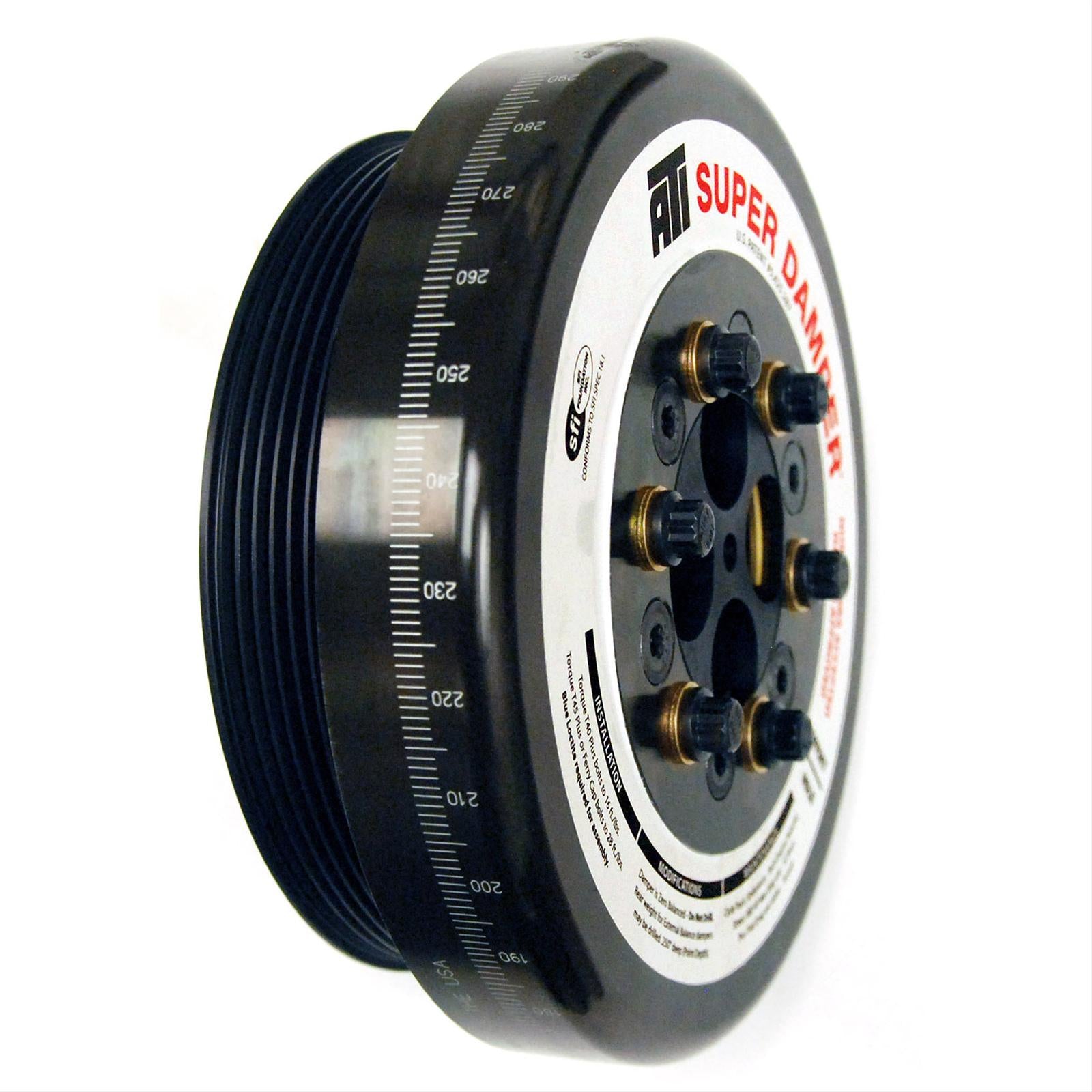 ATI Super Damper for 89-91 12V & 98.5-02 24V Cummins Engines | High-Performance SFI Harmonic Balancer | Ideal for Diesel Trucks & Off-Road Vehicles