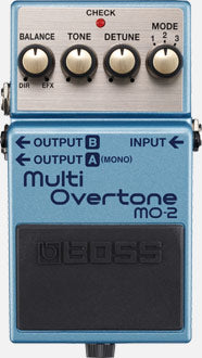Boss MO-2 Multi Overtone Compact Guitar Effects Pedal - Perfect for Studio Recording & Live Performances