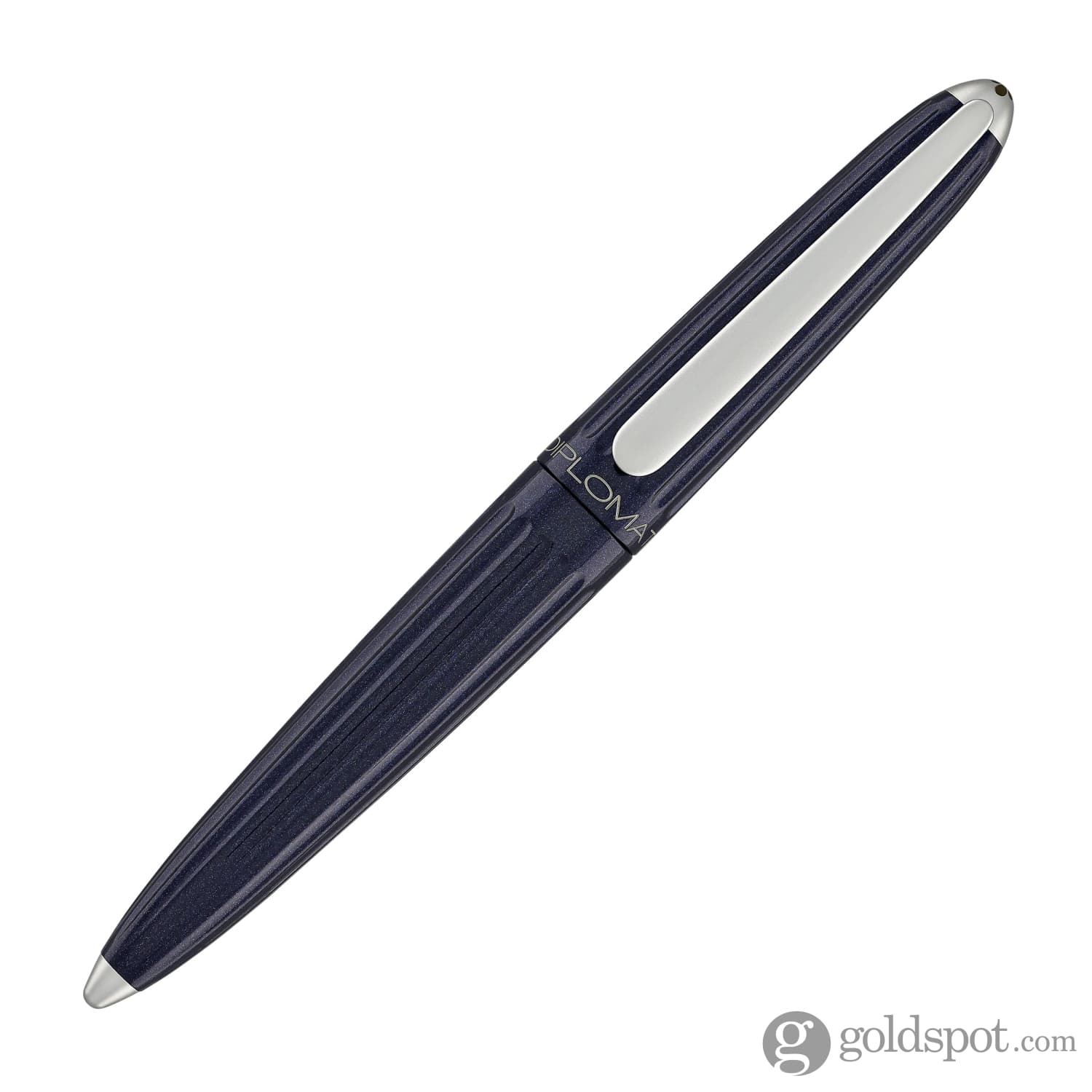 Premium Diplomat Aero Fountain Pen - Midnight Blue Luxury Writing Instrument for Professionals & Collectors - Perfect for Office, Gifting & Calligraphy
