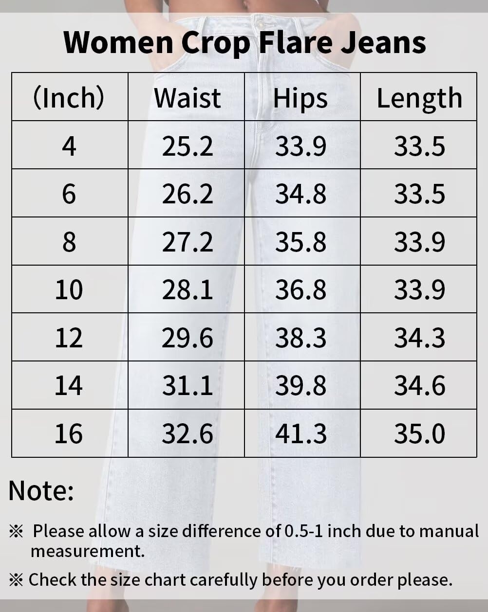 Women's Wide Leg Jeans - High Waisted Stretchy Straight Leg Crop Capri Pants with Raw Hem | Comfortable & Trendy Casual Wear for Everyday Outfits