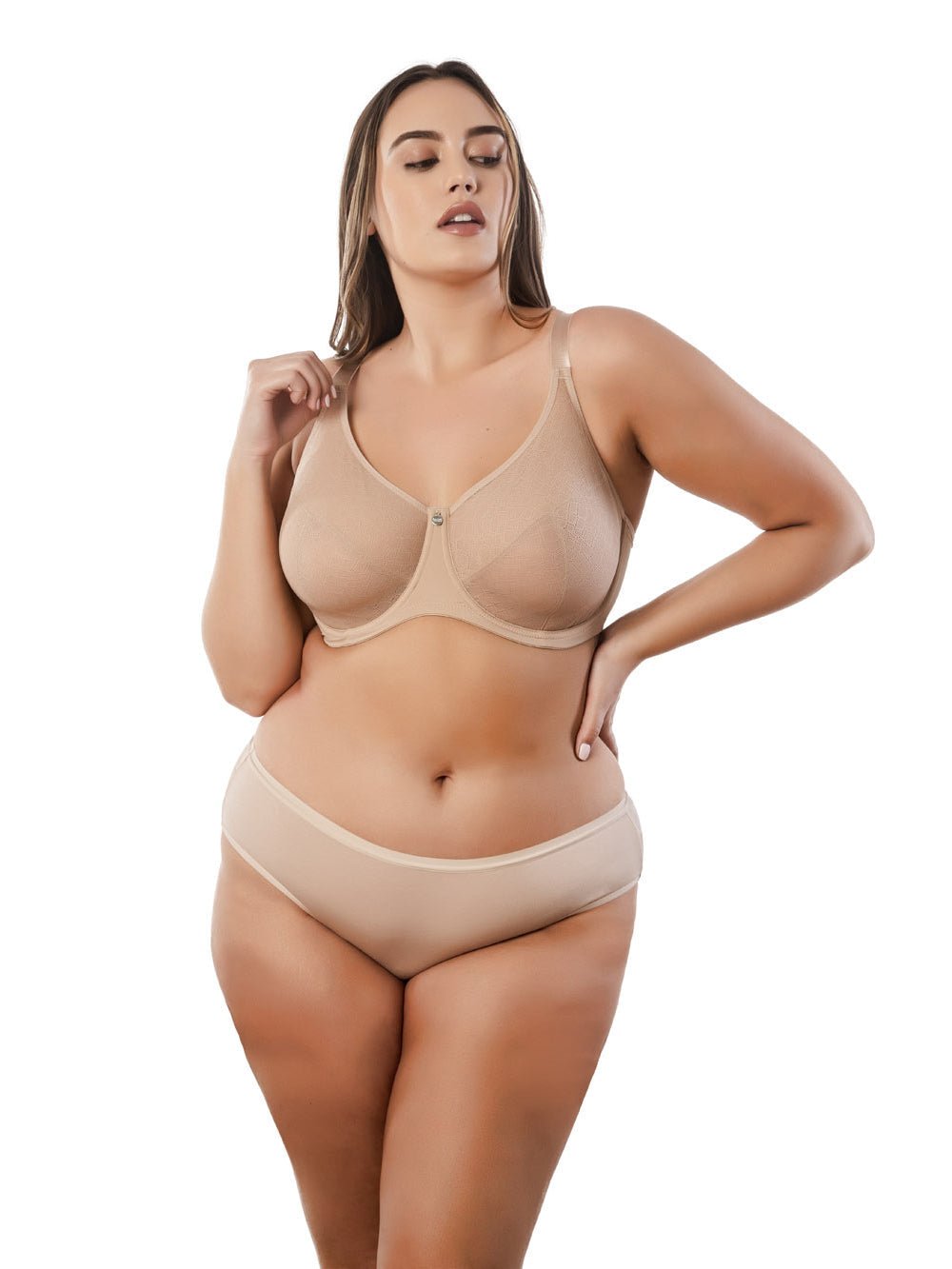 Parfait Enora Minimizer Bra - European Nude - Full Coverage Everyday Comfort for Work & Leisure