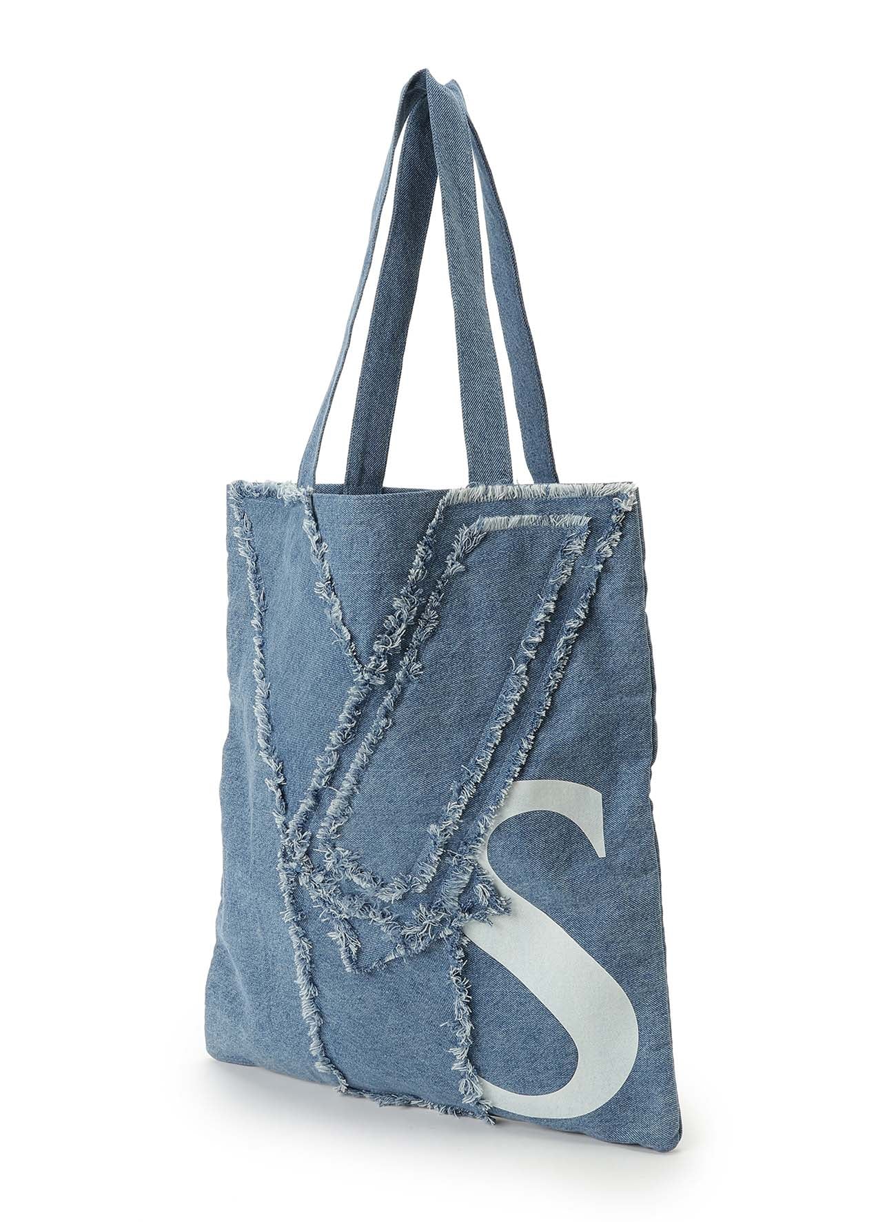 C/DENIM Y DESIGN Patchwork Denim Tote Bag - Stylish & Durable Handbag for Women, Perfect for Shopping, Work, and Everyday Use