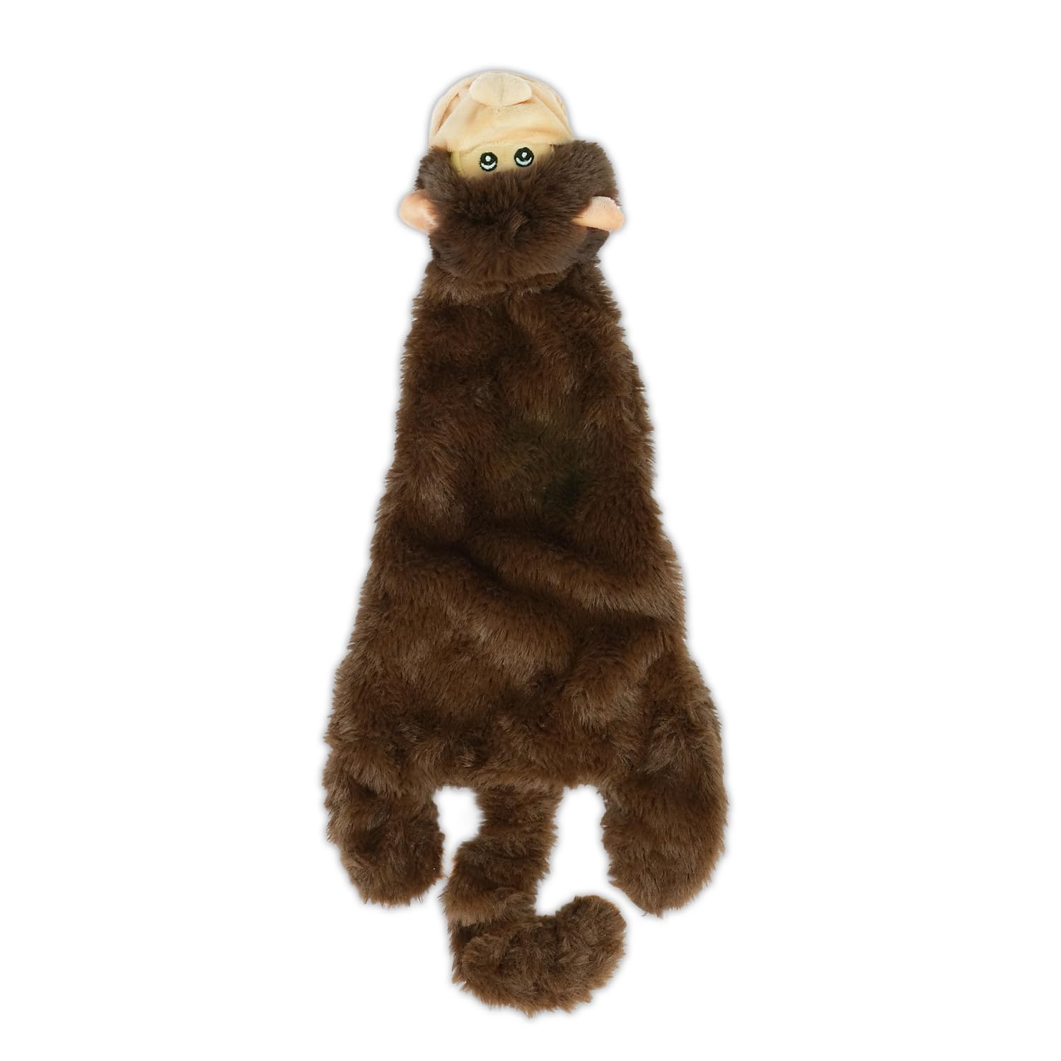 2-in-1 Squeaky Dog Toy for Small Medium Large Pets - Indoor Play with Plastic Bottle | Monkey Design
