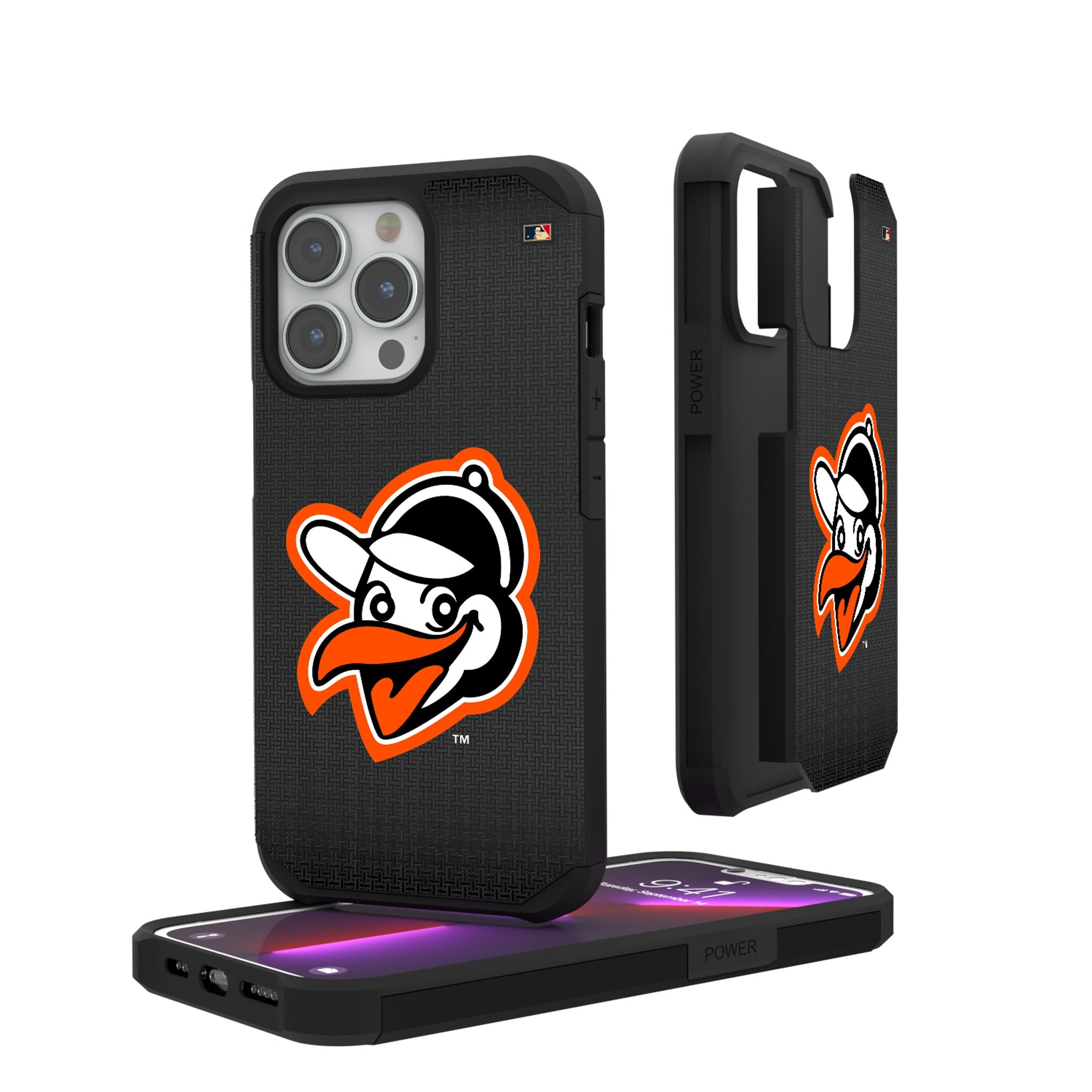 Baltimore Orioles 1955 Cooperstown Collection Linen Rugged Phone Case - Vintage Baseball Team Design for iPhone & Samsung - Perfect for Fans, Collectors & Game Day Protection