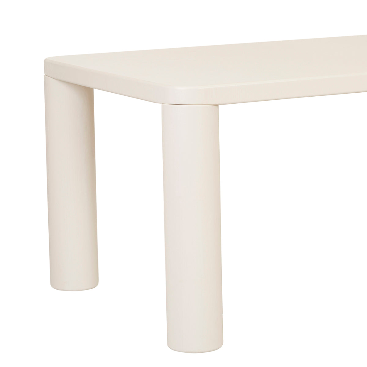 Frankie Modern Dining Table - Solid Wood Kitchen Table for 4-6 People, Perfect for Family Meals & Entertaining Guests | Ideal for Dining Room, Kitchen, or Small Space