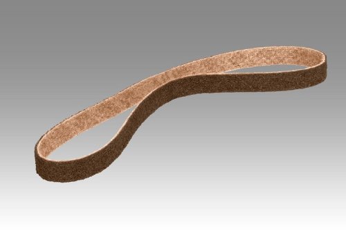 3M Scotch-Brite SC-BL Non-Woven Aluminum Oxide Brown Sanding Belt - Coarse Grit - 2