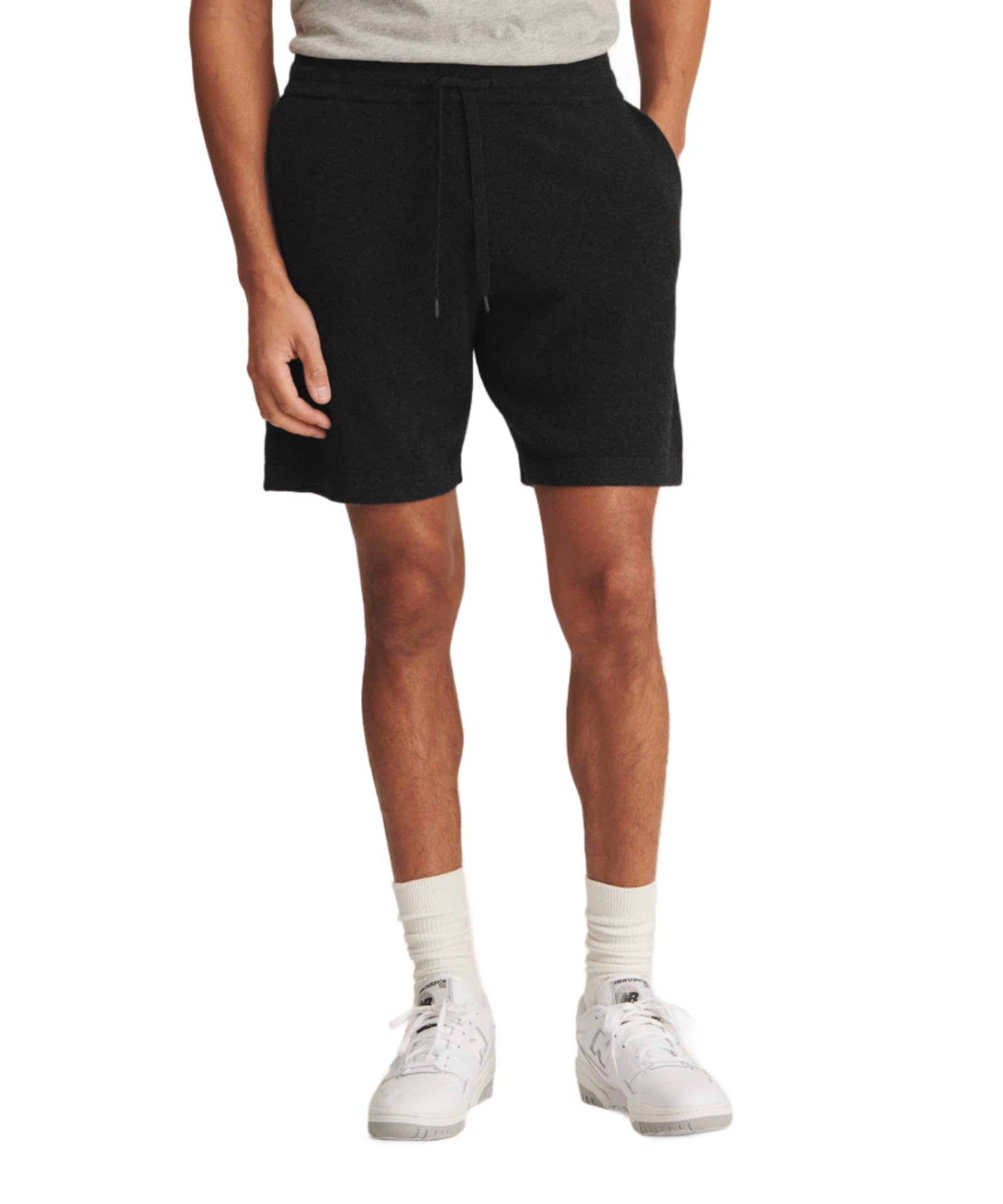 Premium Men's Signature Cashmere Shorts - Ultra Soft & Breathable Lounge Pants for Home Relaxation & Sleepwear | Perfect for Lounging, Yoga & Comfort Wear