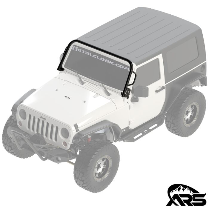 Rocklander Front Hoop for Jeep Wrangler JL & Gladiator JT - Heavy Duty Off-Road Bumper Guard for Enhanced Protection & Style | Perfect for Trail Riding & Overlanding Adventures
