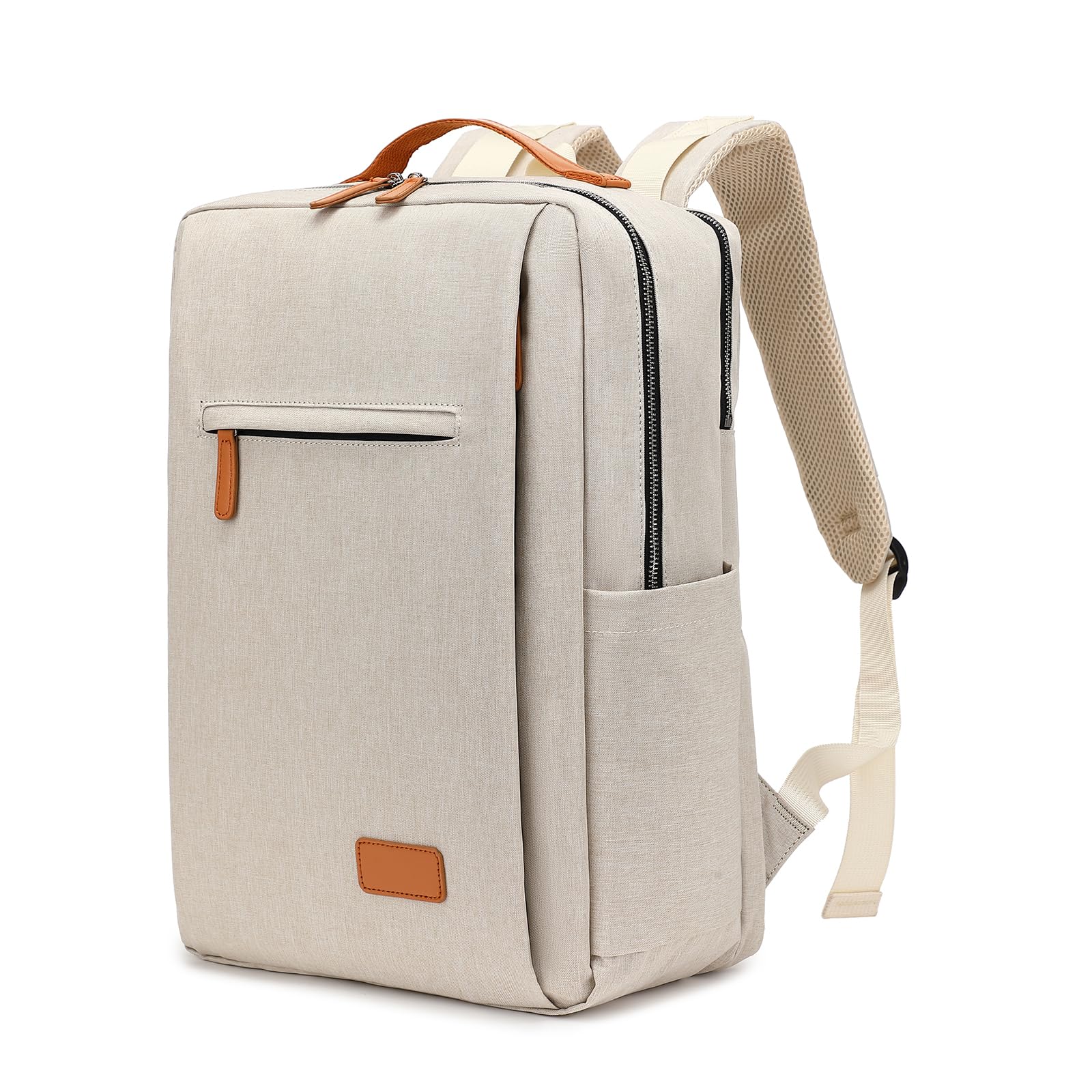 FAIME 15.6 Inch Water Resistant Laptop Backpack with USB Charging Port - Durable Travel Backpack for Men & Women - Perfect for Work, School & Business Trips
