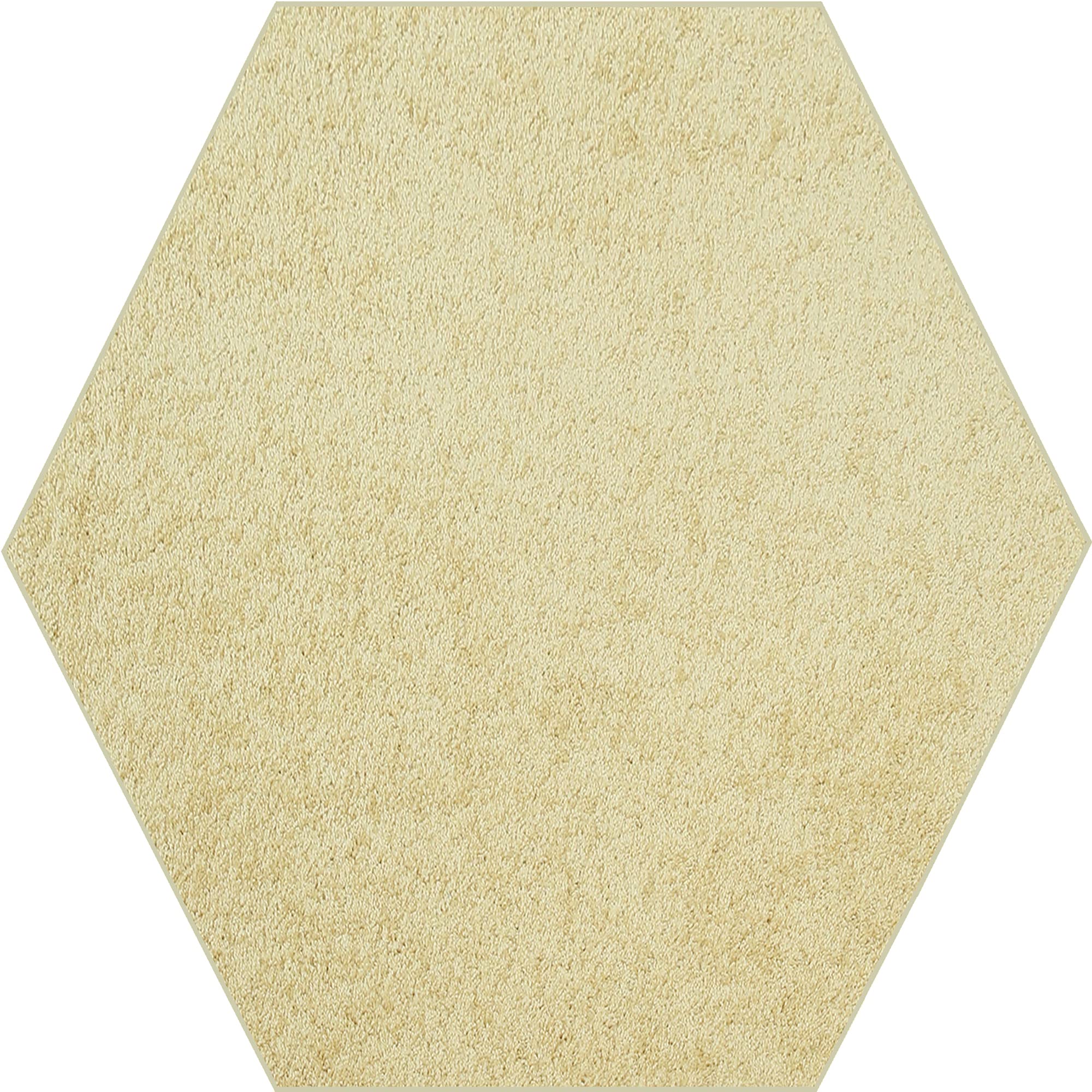 Ambiant Galaxy Way Kids' Favorite Yellow Hexagon Area Rug - 5' Playroom & Bedroom Floor Mat for Children's Spaces