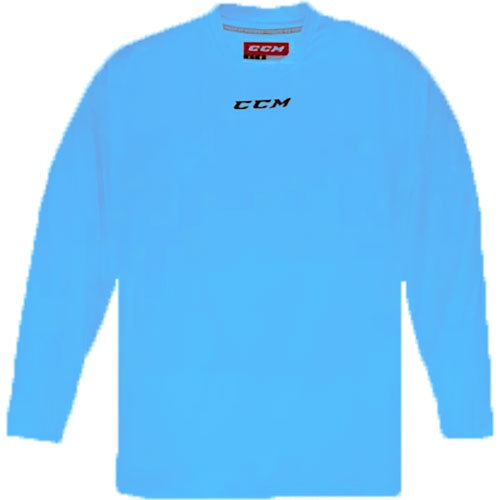 CCM Quicklite 5000 Sky Blue Custom Hockey Practice Jersey - Lightweight Performance Hockey Shirt for Training & Games