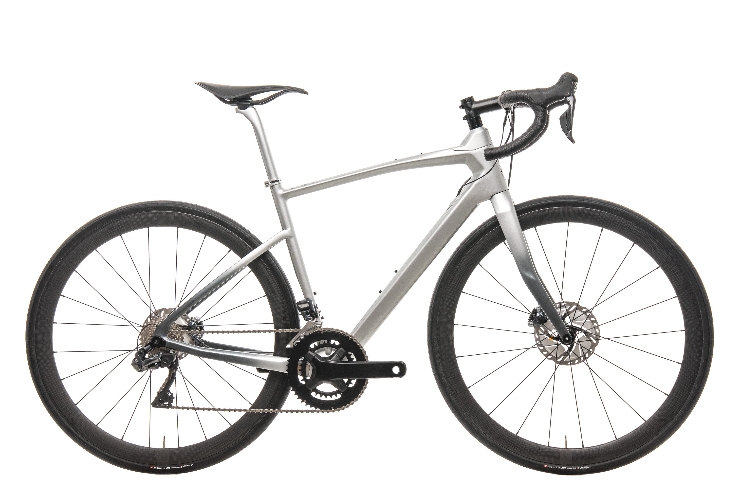 Argon 18 Krypton GF Disc Di2 Road Bike - Mercedes Benz Inspired Silver Finish (2019, Small Size) | High-Performance Carbon Frame for Racing & Endurance Cycling