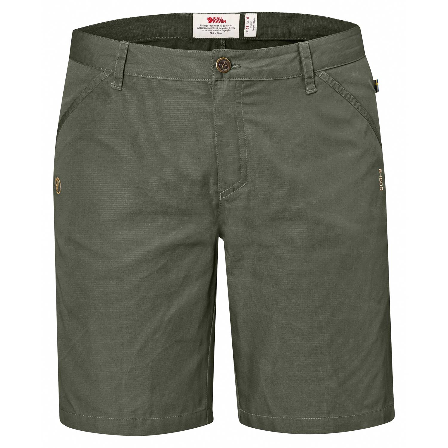 Fjallraven Women's High Coast Shorts - Mountain Grey - Size 36 (US Women's 4) - 21.5