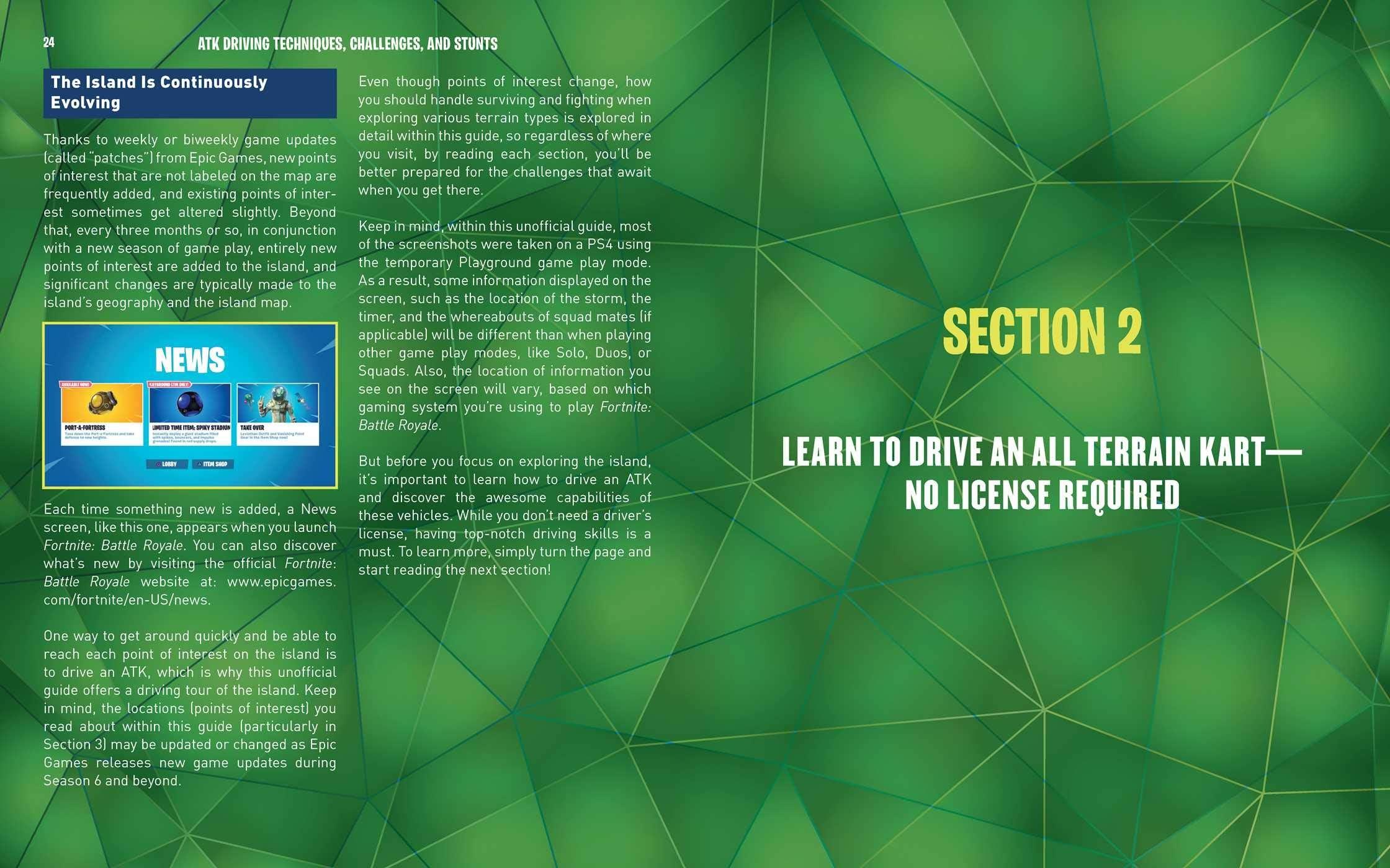 Fortnite Strategy Guide: ATK Driving Techniques, Challenges & Stunts - Unofficial Encyclopedia for Gamers | Perfect for Battle Royale Practice & Competitive Play