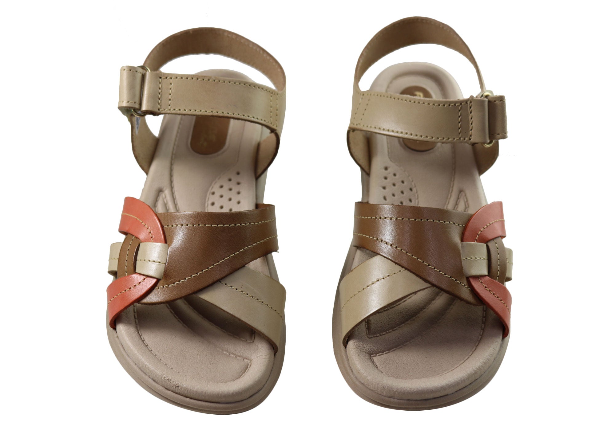 Vive Women's Comfortable Leather Sandals - Handmade in Brazil - Perfect for Beach, Vacation & Summer Outfits
