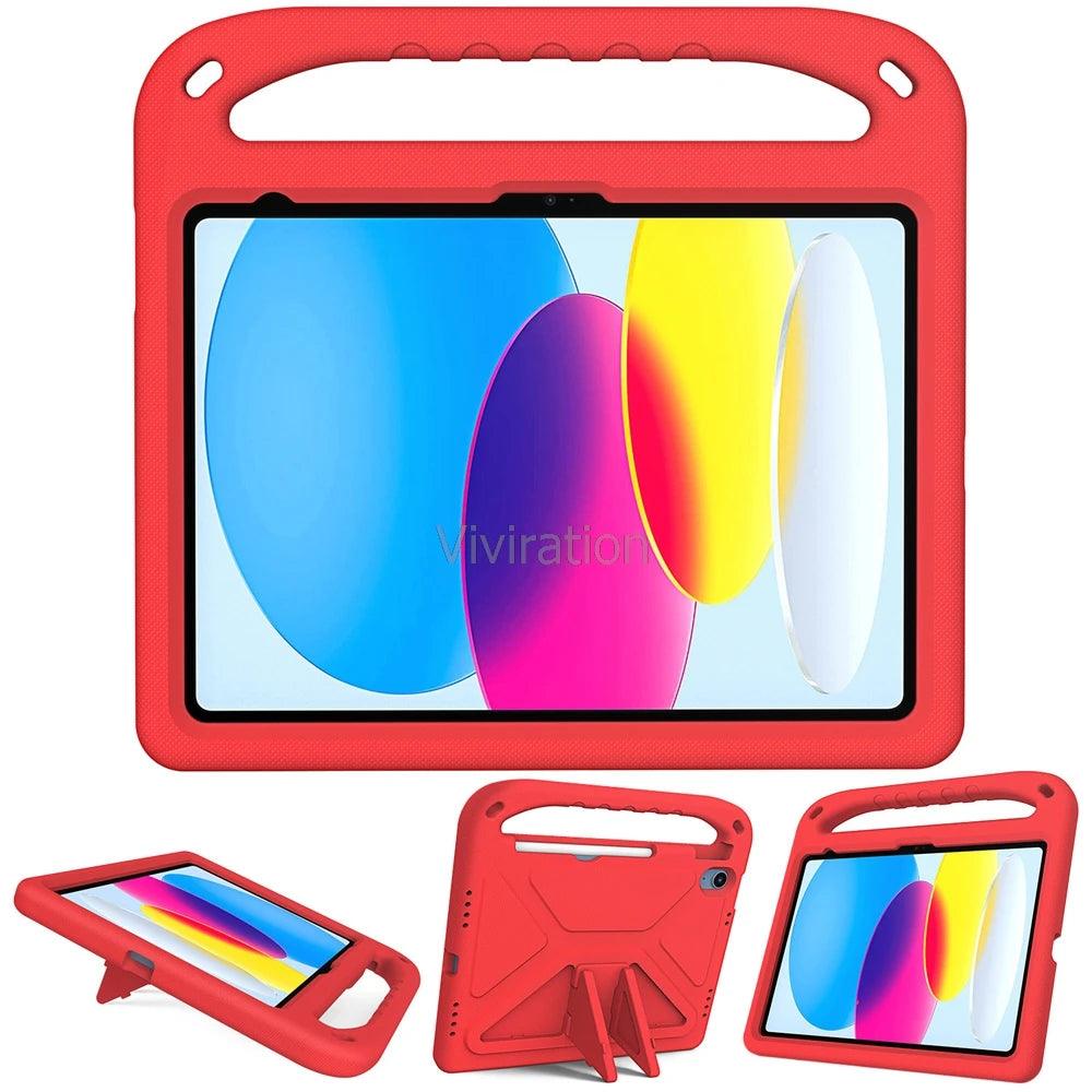 Durable iPad Pro 11 (2024) Shockproof Case with Screen Protector - Perfect for Kids, Travel & School Use