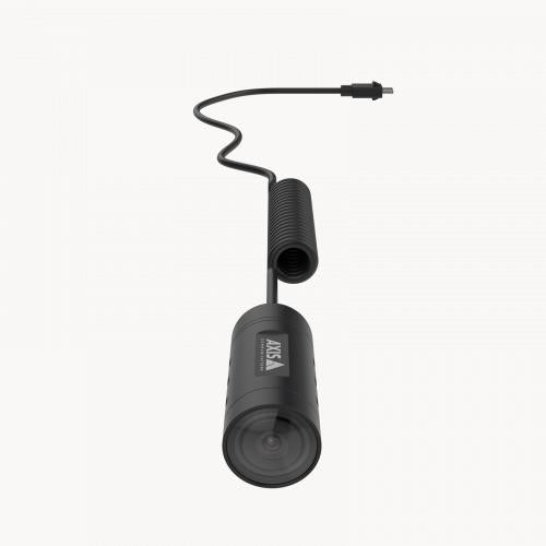 Axis Communications TW1200 1080p Body Worn Mini Bullet Sensor - HD Security Camera for Outdoor/Indoor Surveillance, Home & Business Protection