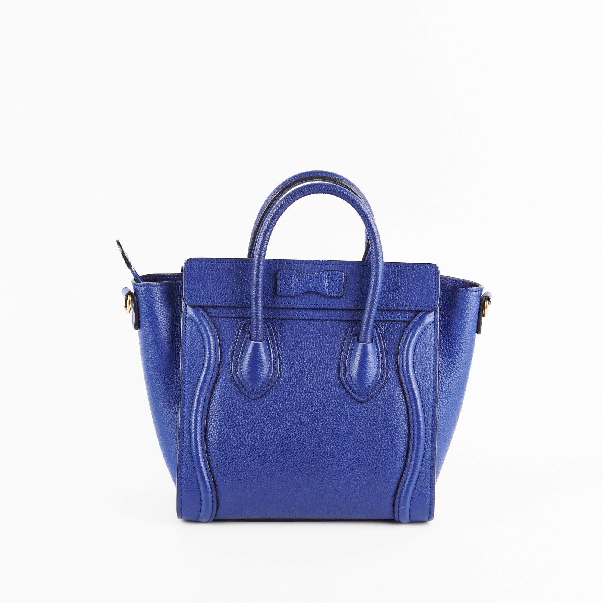 Celine Nano Luggage Bag in Blue - Stylish Crossbody Handbag for Women | Perfect for Work, Travel & Everyday Use
