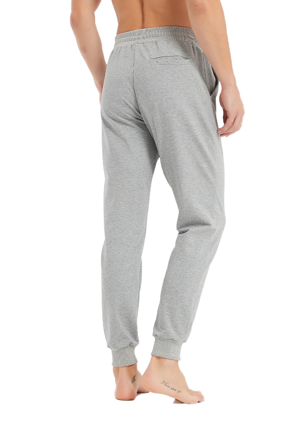 32/34/36/38/40 Long Inseam Men's Tall Sweatpants - Slim Fit Joggers for Workout & Running | Comfortable Athletic Pants for Tall Men | Gym, Lounge & Casual Wear
