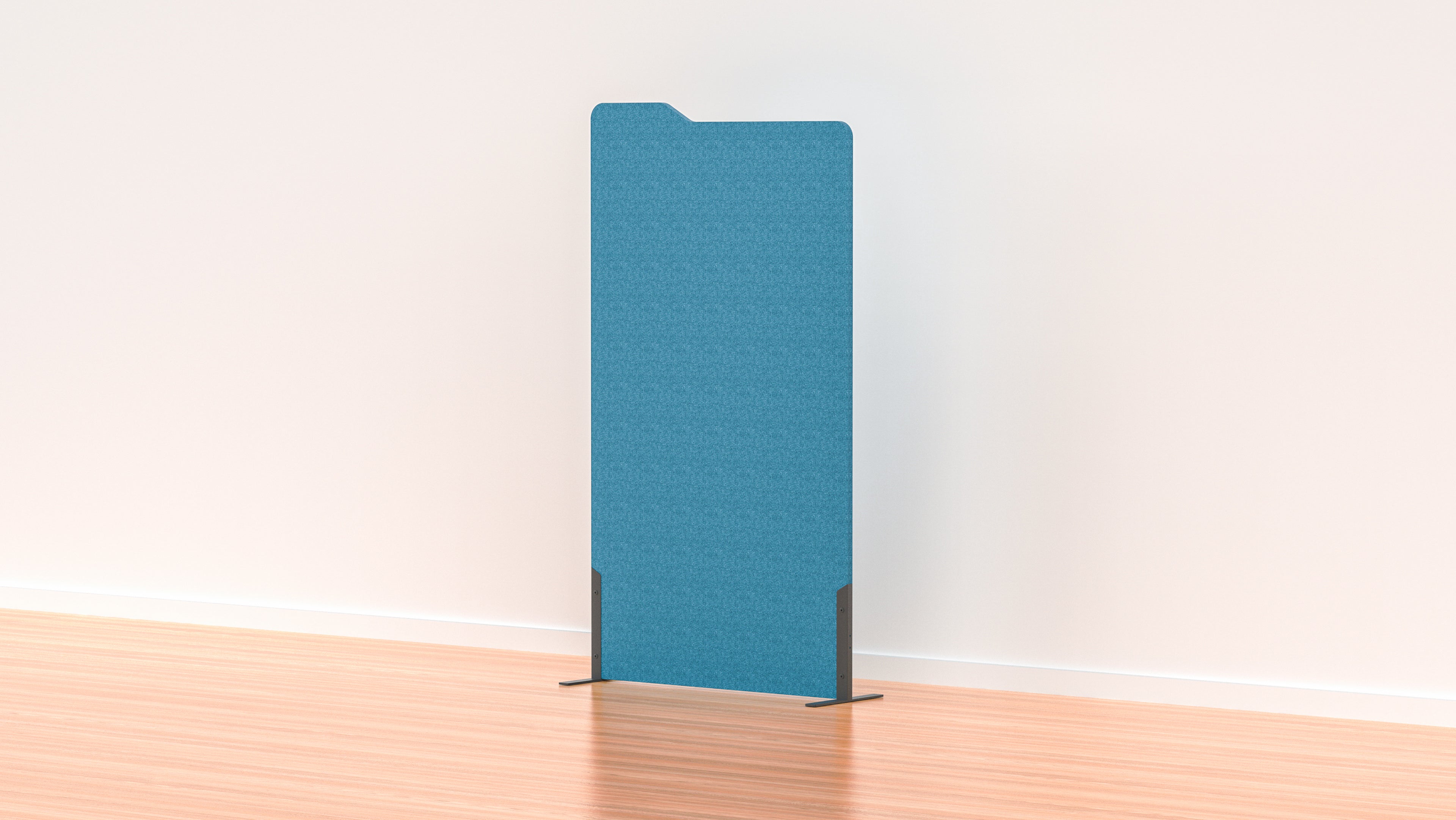 Acoustic Freestanding Partition Milford 1000x1800mm (1 Panel) with 2 Feet - Soundproof Room Divider for Office, Home, or Studio Privacy
