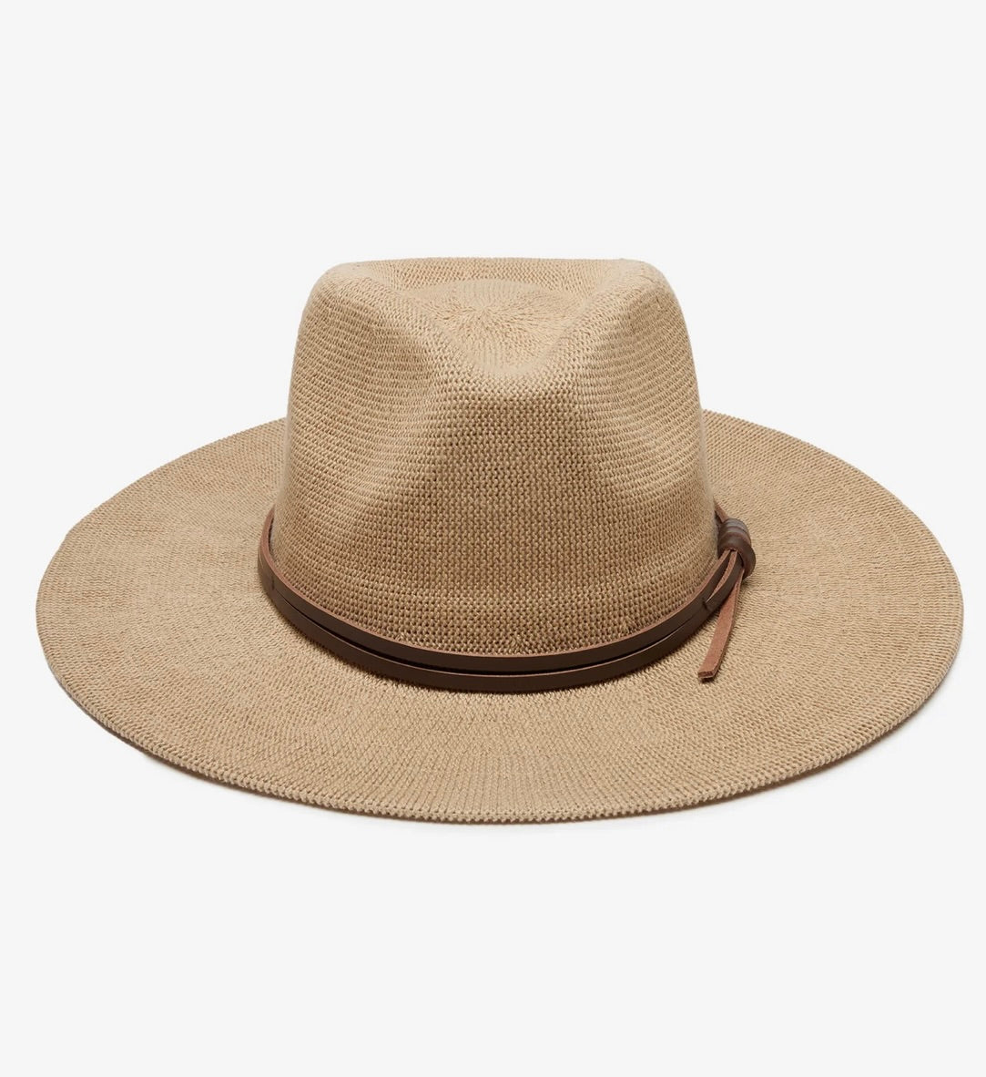 Premium Hudson Hat in Tan - Stylish & Comfortable Men's Fedora for Outdoor Adventures, Travel & Casual Wear