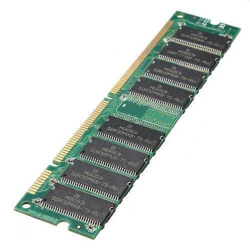 512MB PC133 SDRAM 168-Pin Desktop RAM Memory Module - Non-ECC, Non-Registered DIMM for PC Upgrades & Repairs | Compatible with Older Computers and Workstations