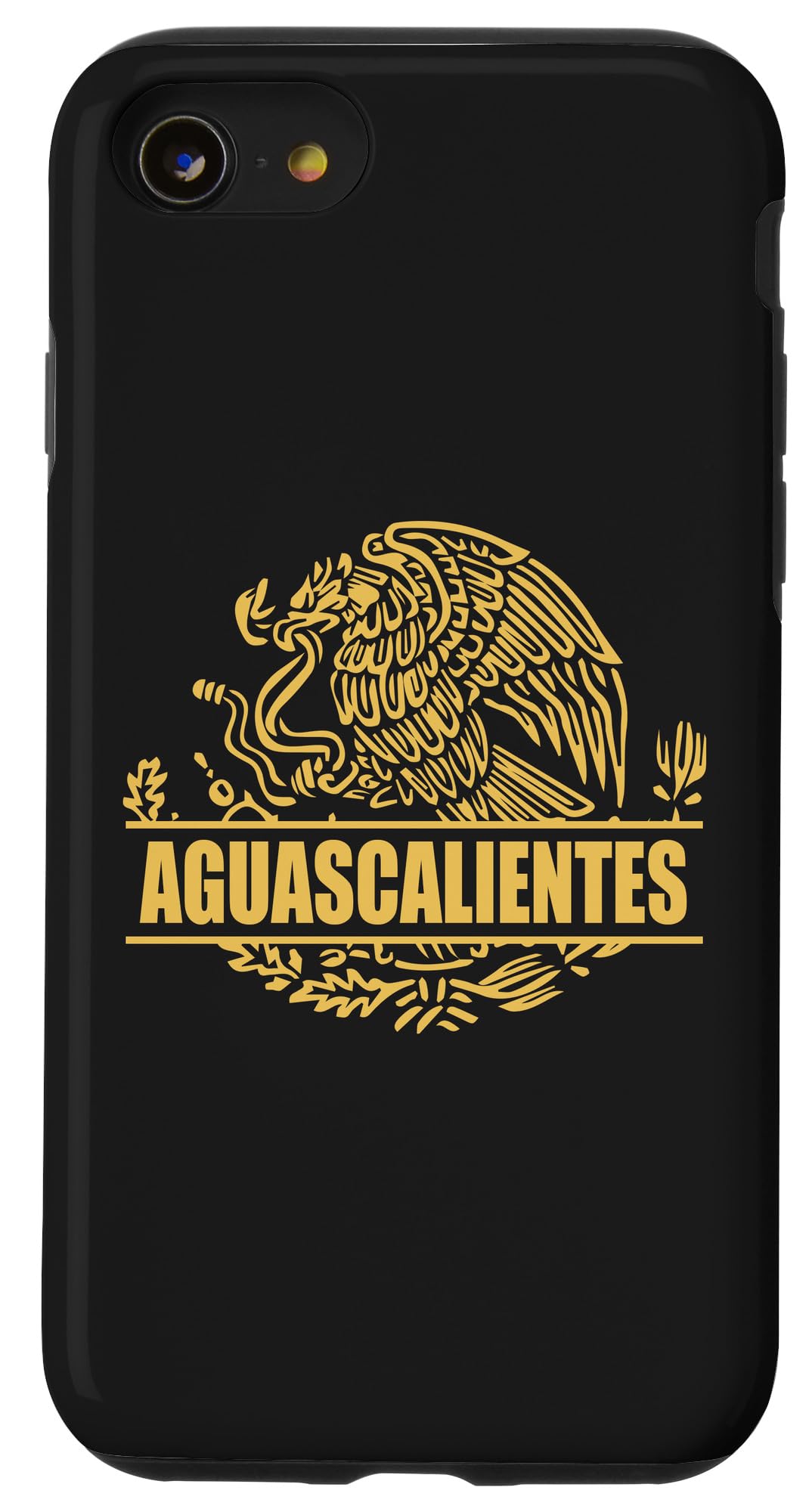 iPhone SE (2020) / 7 / 8 Protective Phone Case - Durable Slim Fit Cover for Aguascalientes Mexico Mexican State - Perfect for Travel, Work & Daily Use