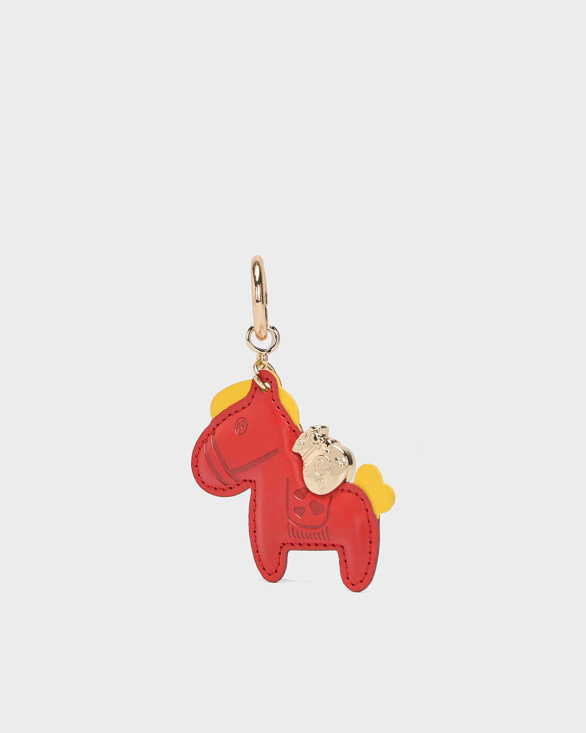 Red Horse Bag Charm - Elegant & Stylish Horse Shaped Purse Accessory for Women | Perfect for Handbags, Backpacks, Keychains & Gifts