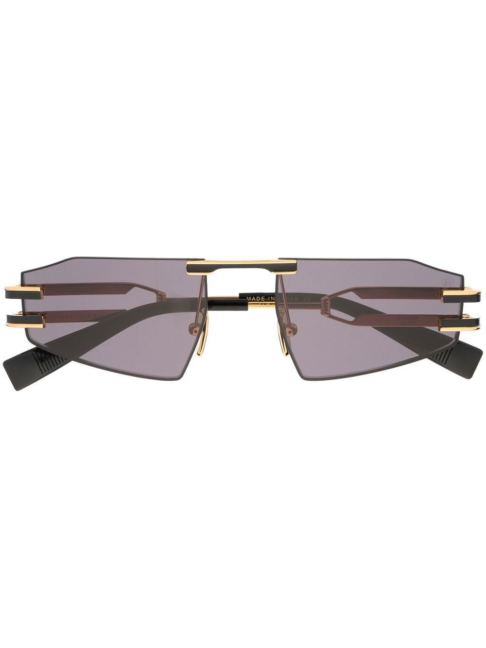 Balmain Golden Sunglasses for Women - Luxury Designer Shades for Fashion & Outdoor Activities