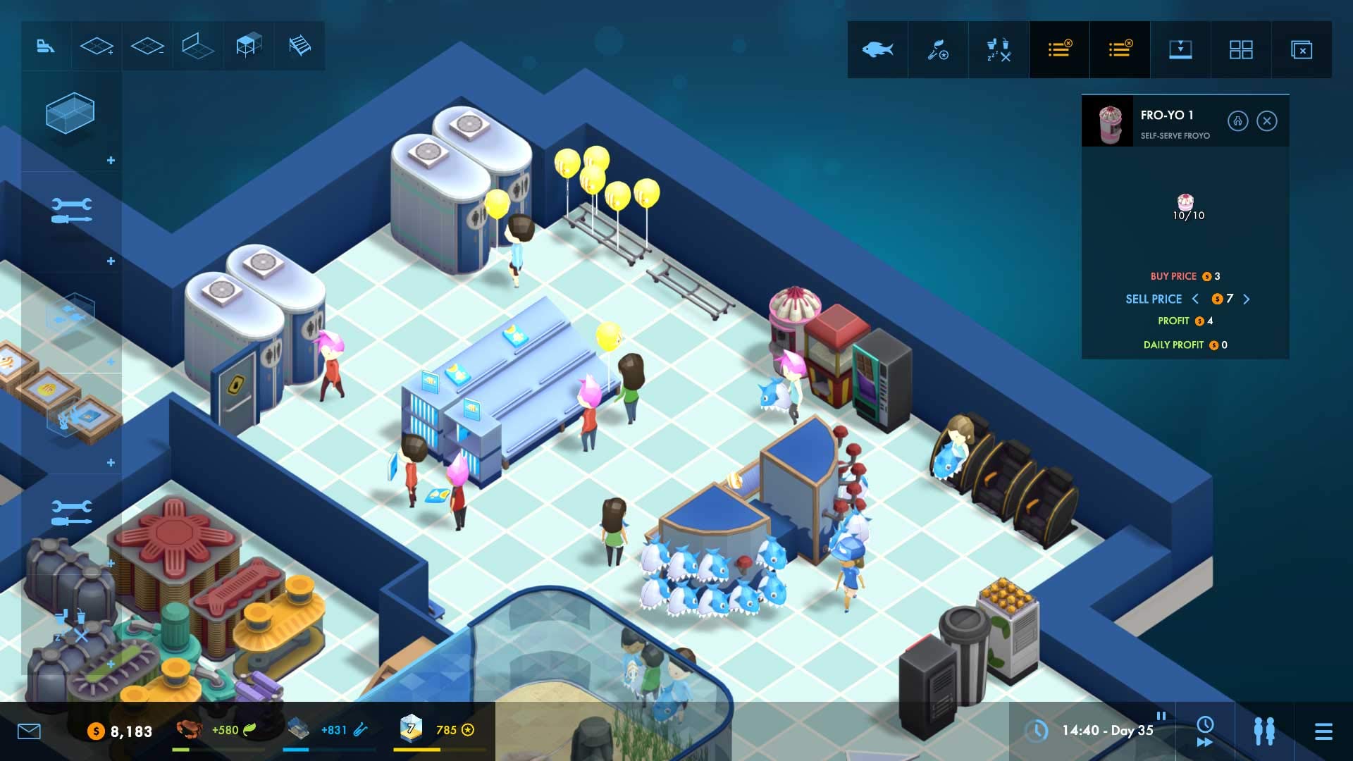 Megaquarium PC DVD Game - Build & Manage Your Dream Aquarium - Perfect for Simulation & Strategy Game Lovers | Play at Home or Office
