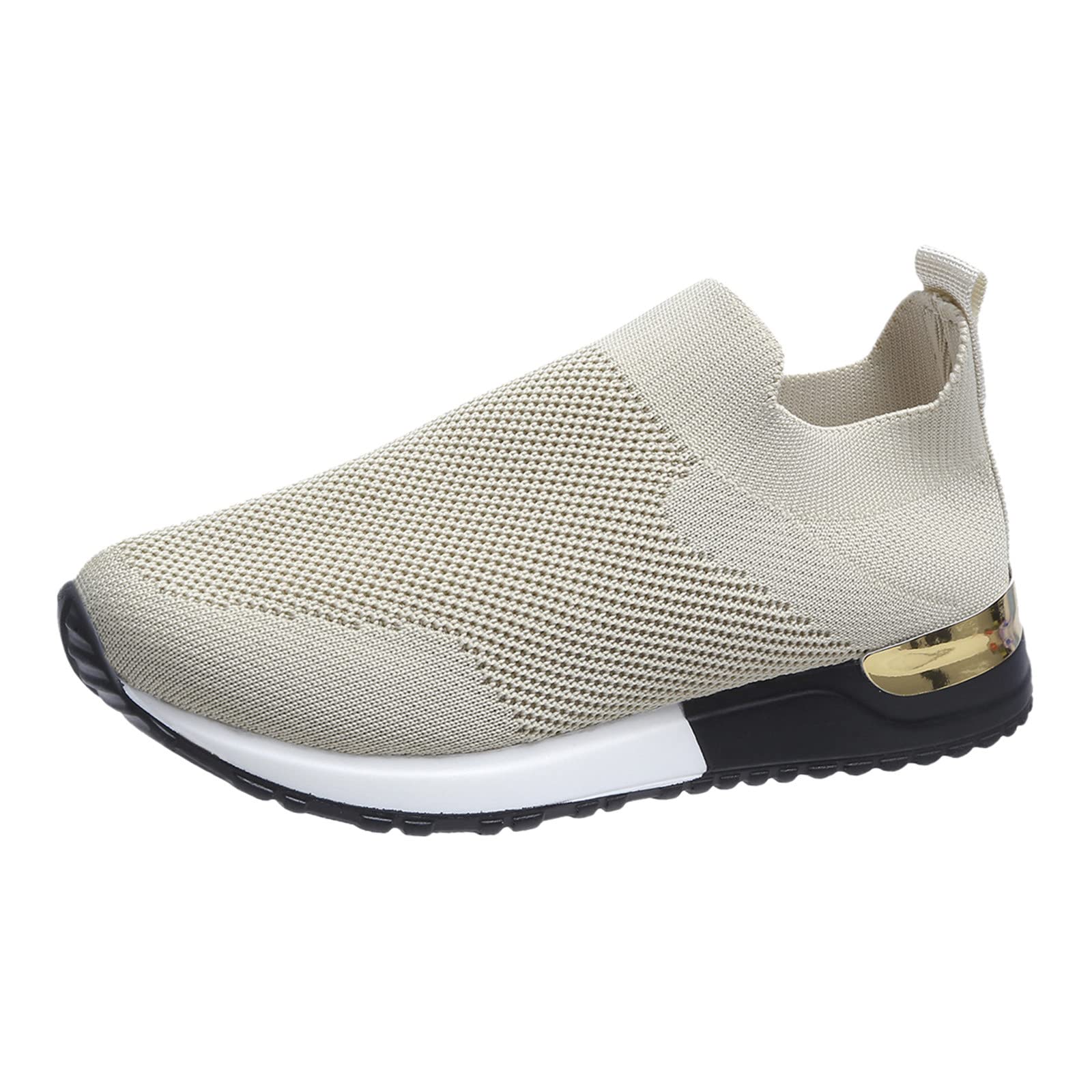 Women's Slip-On Sneakers - Breathable High Top Workout Shoes for Running, Gym & Casual Wear - Lightweight Tennis Shoes for Women - Perfect for Work, Sports & Everyday Comfort