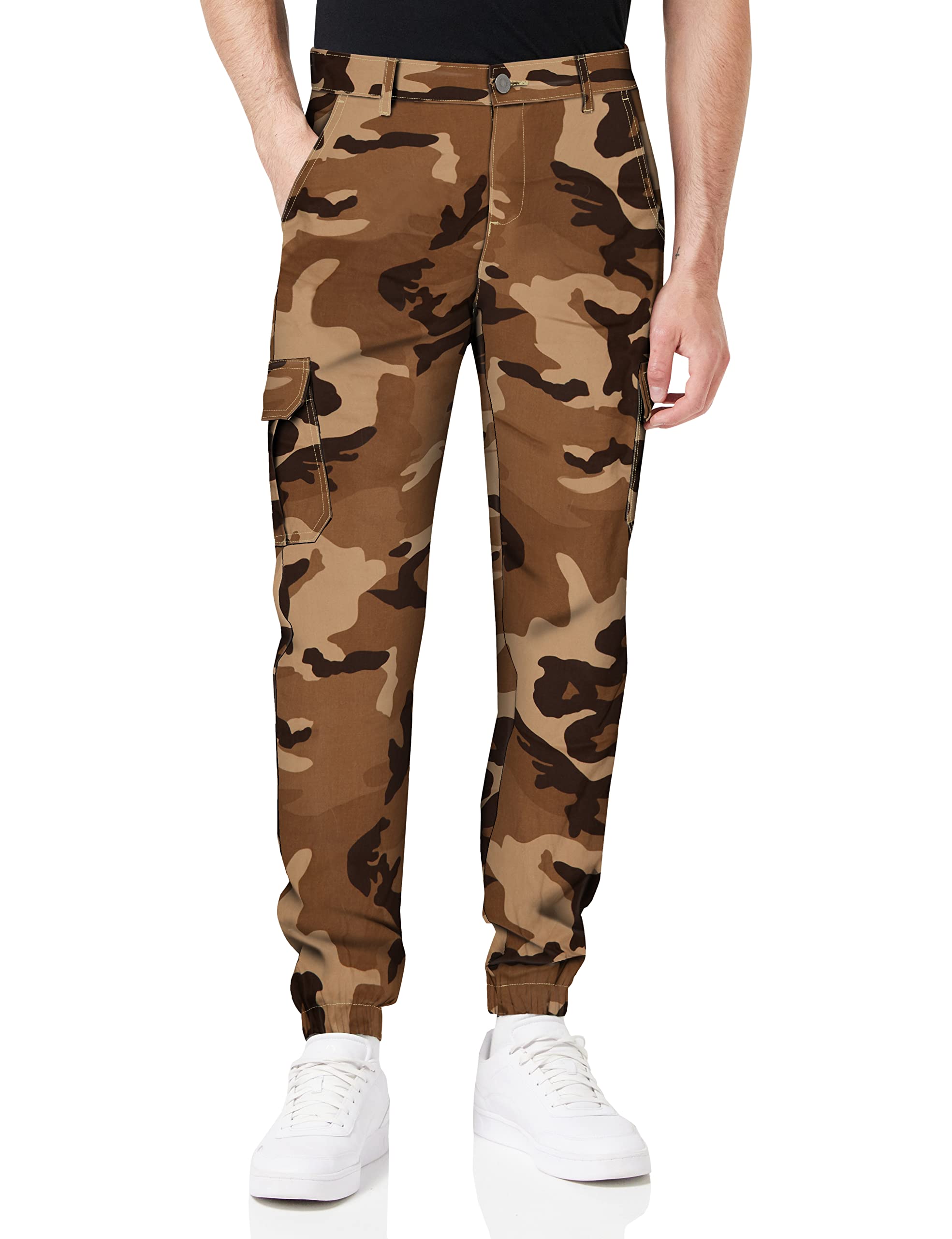 Men's Cargo Pants - Durable Tactical Work Pants with Multiple Pockets for Outdoor, Hiking & Casual Wear | Comfortable & Stylish for Everyday Use