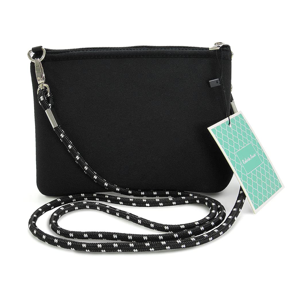 290-CBNK Neoprene Cross Body Handbag for Women - Lightweight Waterproof Shoulder Bag - Perfect for Travel, Gym, Shopping & Daily Use
