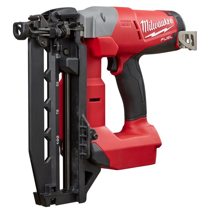 M18 FUEL 18V Cordless Brushless 16-Gauge Straight Finish Nailer (Tool Only) - Ideal for Woodworking, Trim Installation & DIY Home Projects