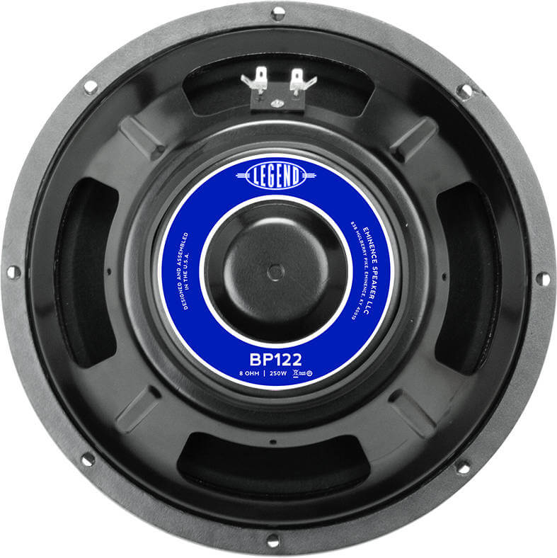 Eminence Legend BP122 8 Ohm 250W Bass Guitar Speaker - Perfect for Bass Amps, Cabinets & Live Performances