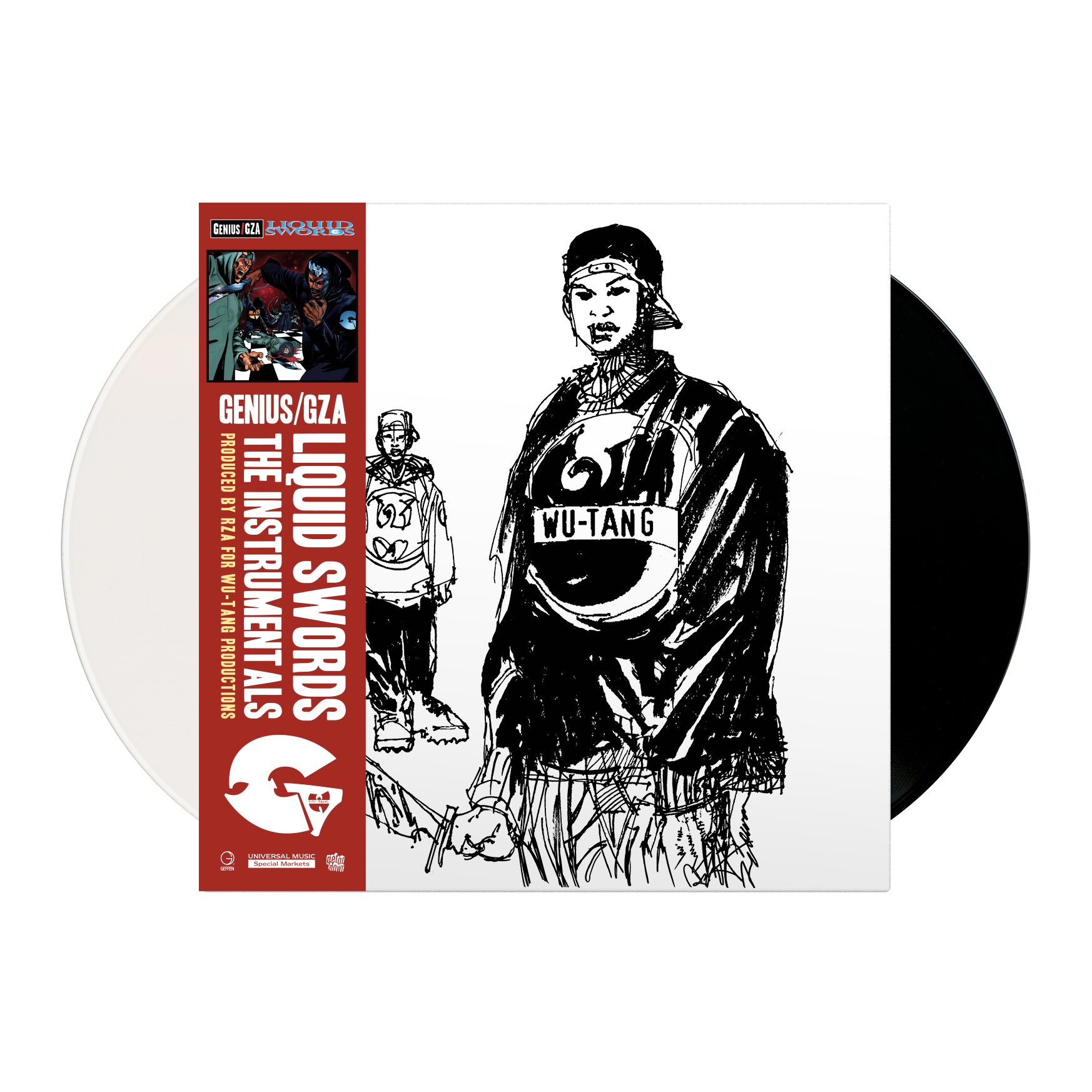 Liquid Swords Instrumentals (Colored Vinyl 2xLP with OBI Strip) - Limited Edition Hip Hop Vinyl Record for Music Collectors & Home DJs