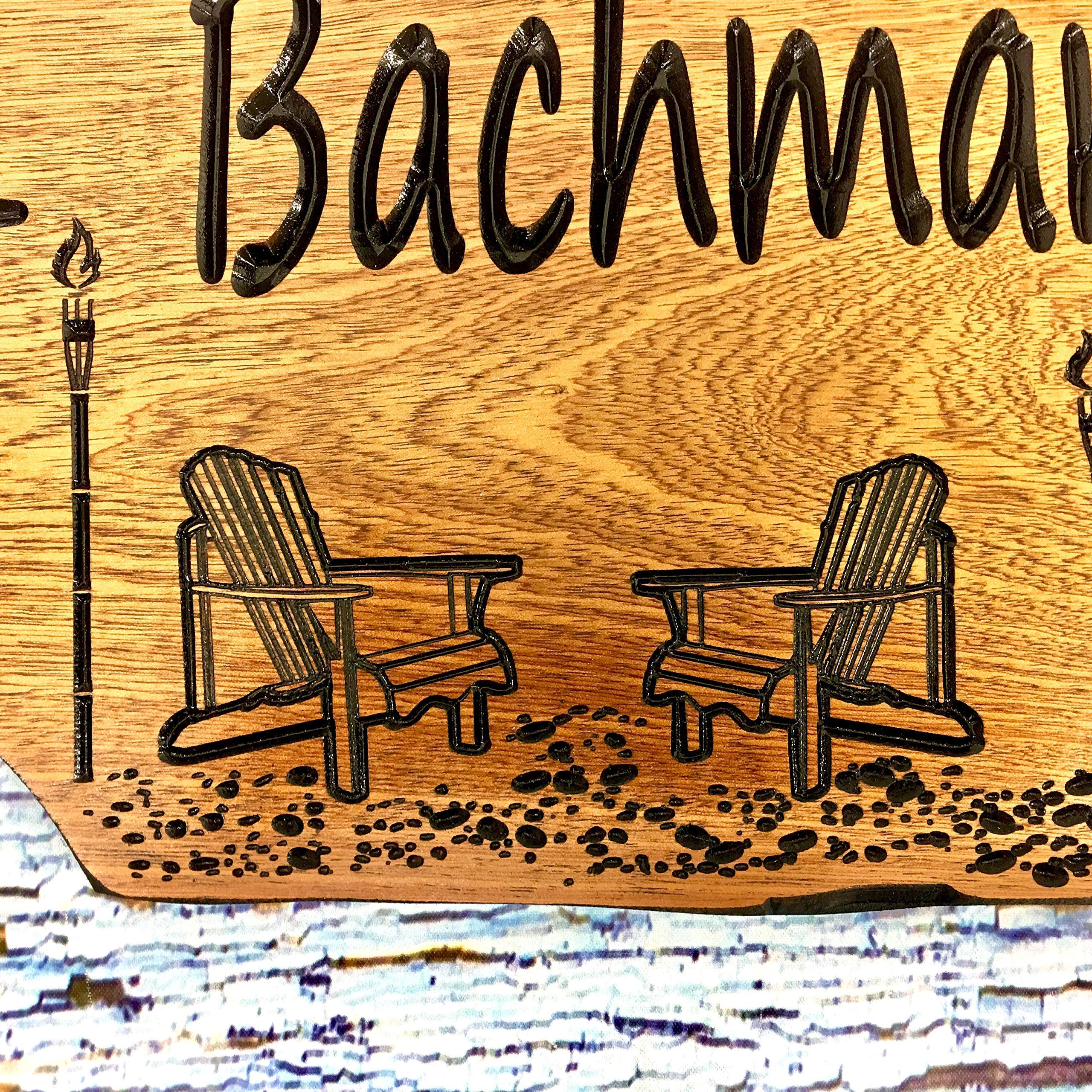 Custom Beach House Sign - Personalized Lake Cabin Decor with Family Name - Perfect for Outdoor, Porch, and Vacation Home Decoration