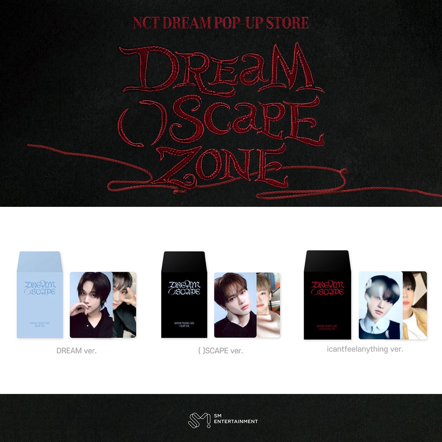 NCT DREAM 2024 POP UP TRADING CARD SET 'DREAM( )SCAPE' - K-Pop Collectible Photo Cards for Fans, Display & Trading - Perfect for Concerts, Fan Meetings & K-Pop Collections