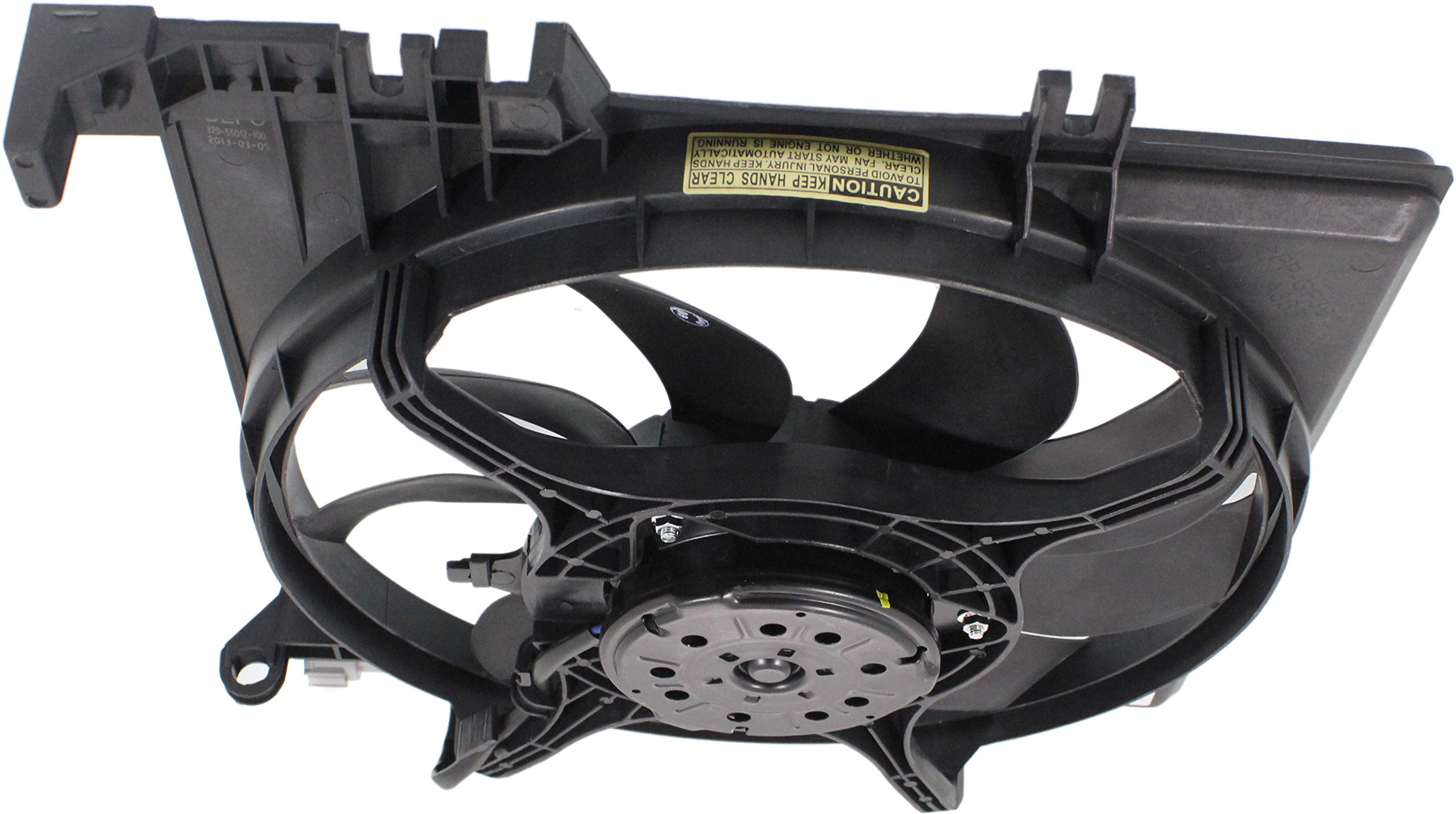 Evan Fischer Radiator Cooling Fan Replacement for 2009-2013 Subaru Forester, 2008-2017 Subaru Impreza, 2016-2017 Subaru Crosstrek, 2013-2014 Subaru WRX - SU3115127 - Perfect for Engine Overheating Prevention & Performance Upgrade