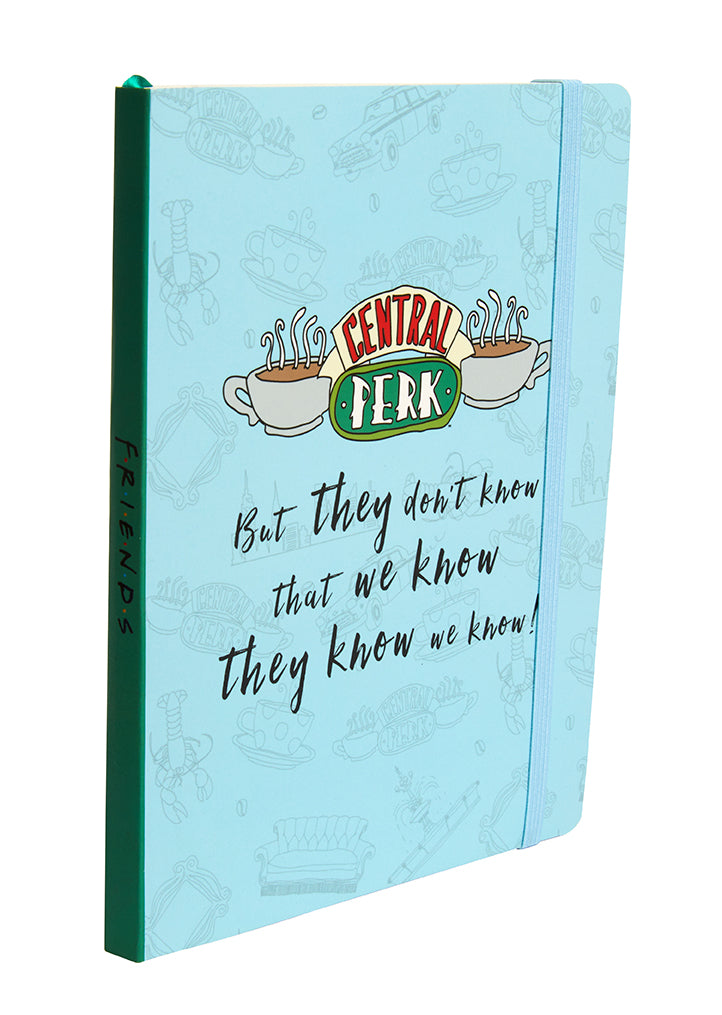 Friends TV Show Central Perk Softcover Notebook - Journal for Fans, Office & School Supplies, Gift for Friends Lovers - Perfect for Note Taking, Journaling, and Collectibles