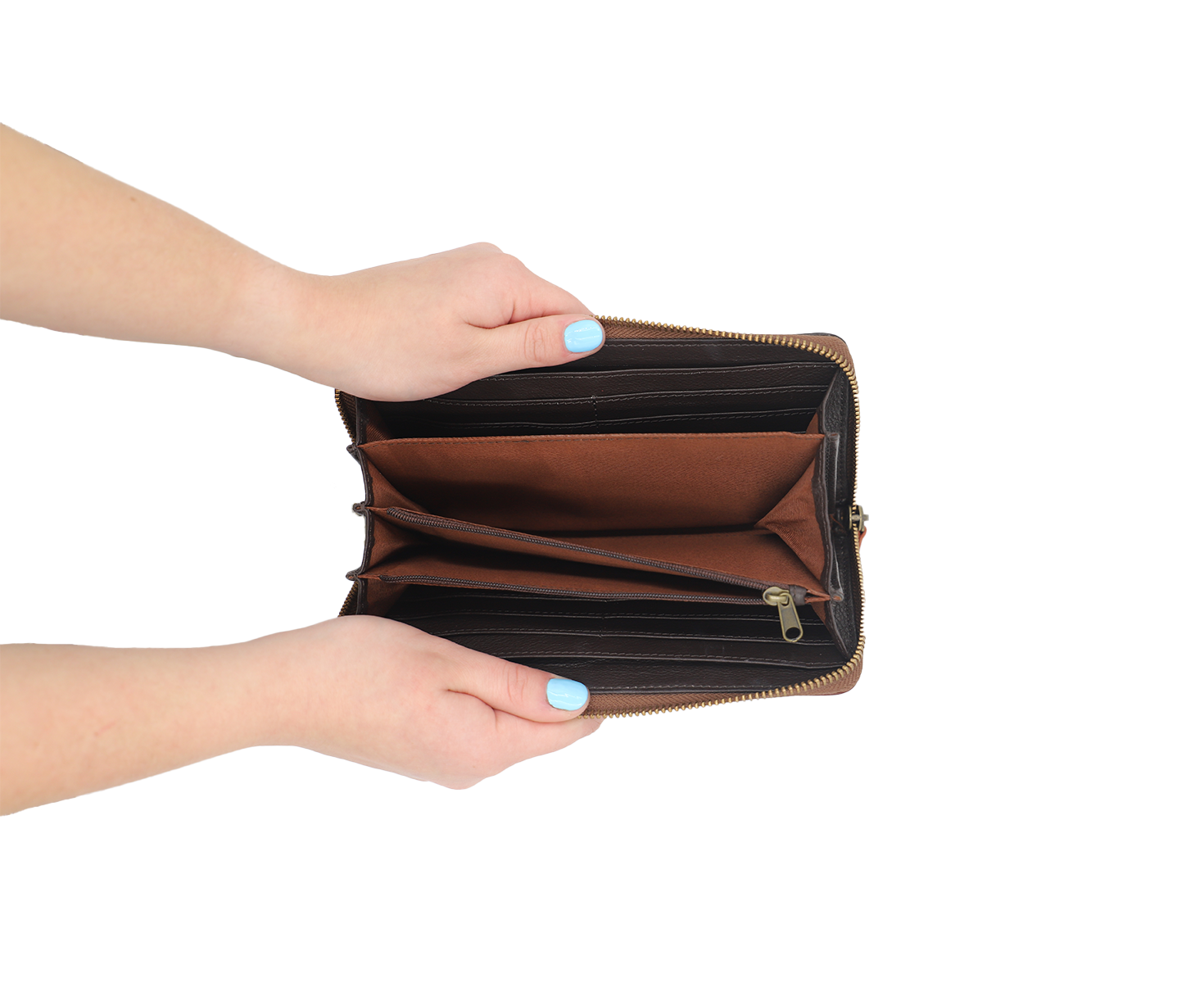 The Camille Wallet - Slim RFID Blocking Women's Wallet with Card Slots & Zipper Pocket | Perfect for Everyday Use, Travel & Gift Giving